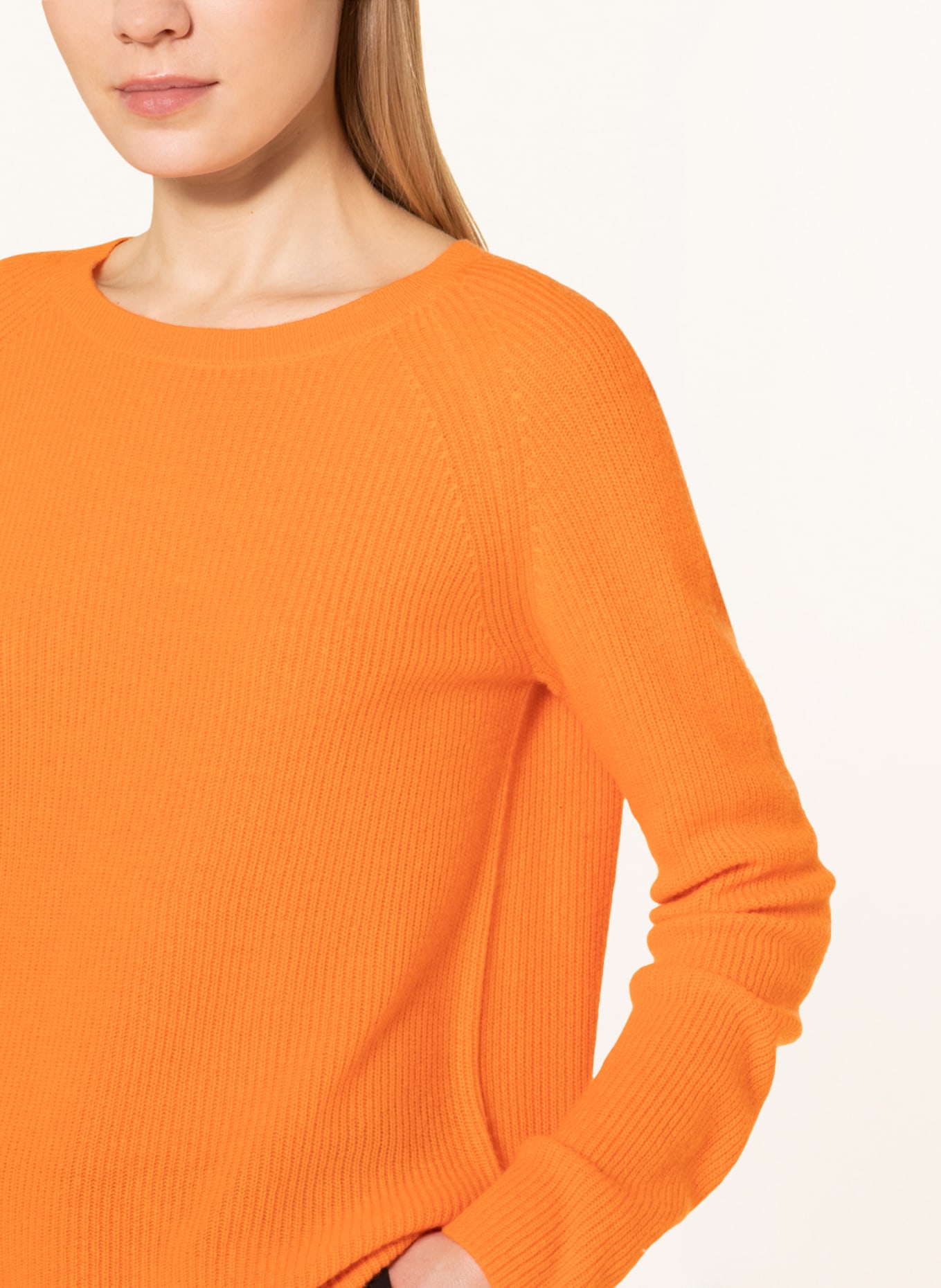 darling harbour Cashmere sweater, Color: ORANGE (Image 4)