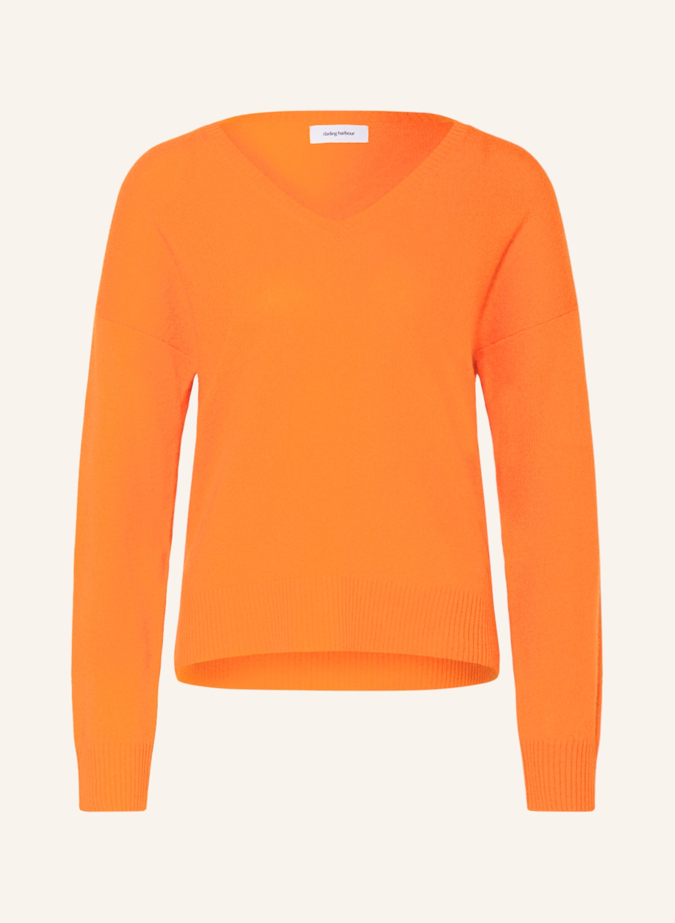 darling harbour Cashmere sweater, Color: ORANGE (Image 1)