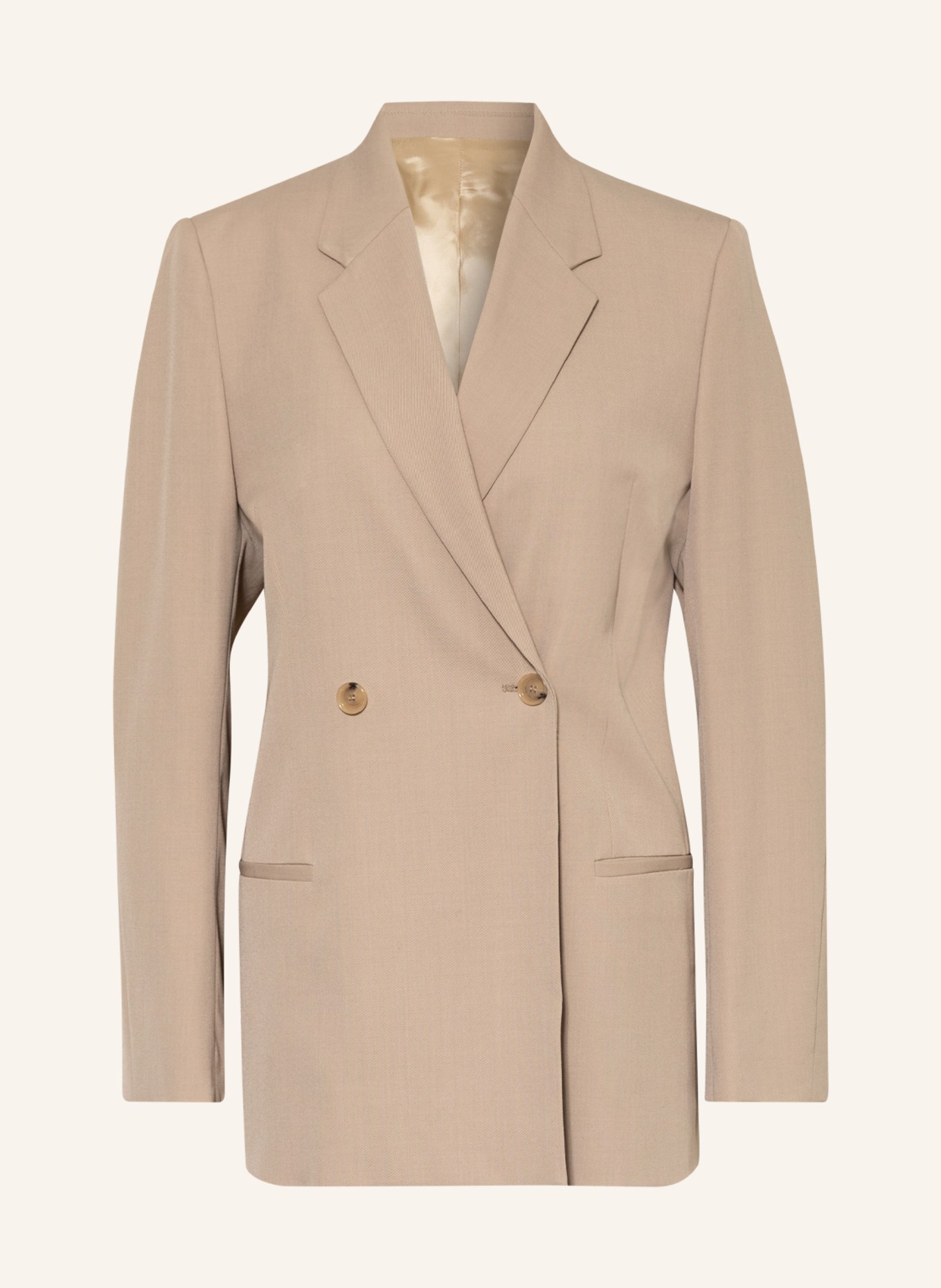 TOTEME Long blazer, Color: CAMEL (Image 1)