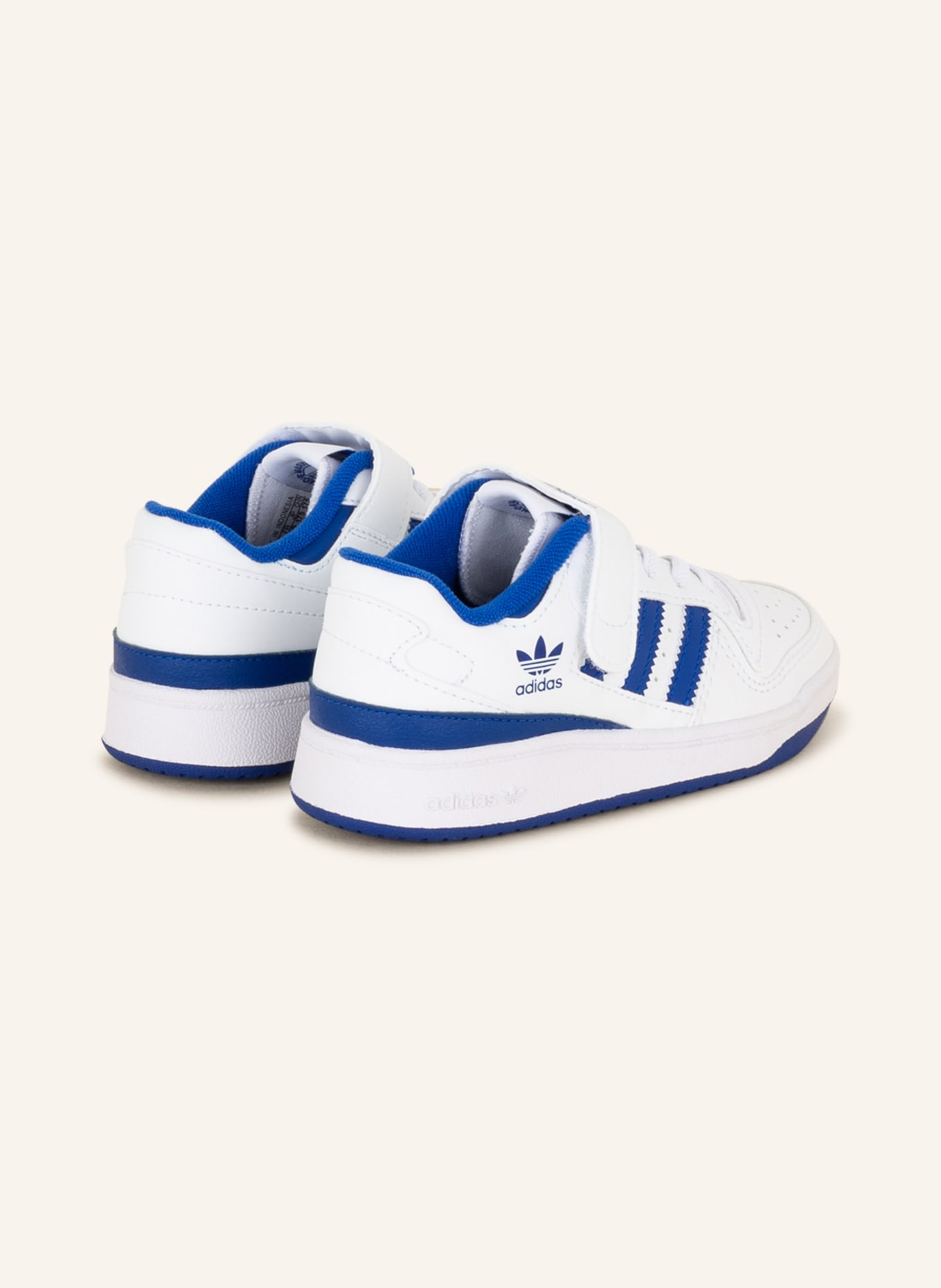 adidas Originals Sneaker FORUM LOW, Farbe: WEISS/ BLAU (Bild 2)