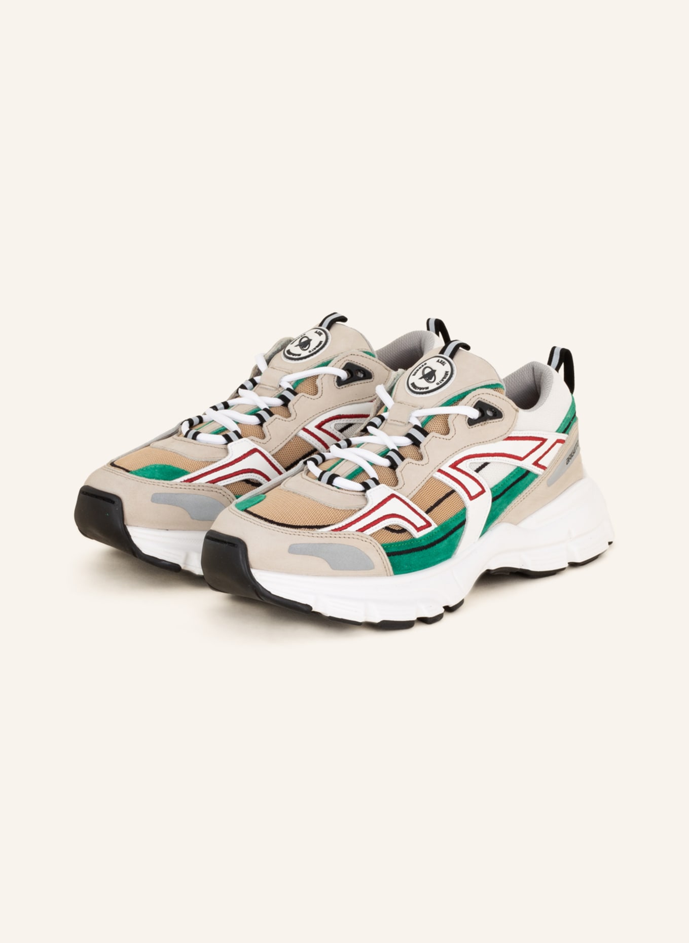 AXEL ARIGATO Sneaker MARATHON R-TRAIL, Farbe: GRÜN/ BEIGE/ WEISS (Bild 1)
