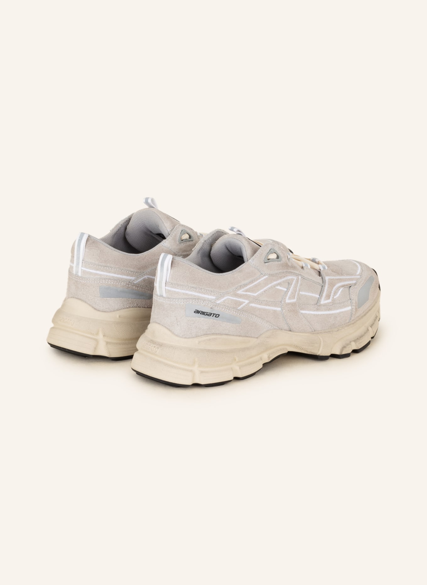 AXEL ARIGATO Sneakersy MARATHON R-TRAIL, Kolor: JASNOCZARY/ ECRU (Obrazek 2)