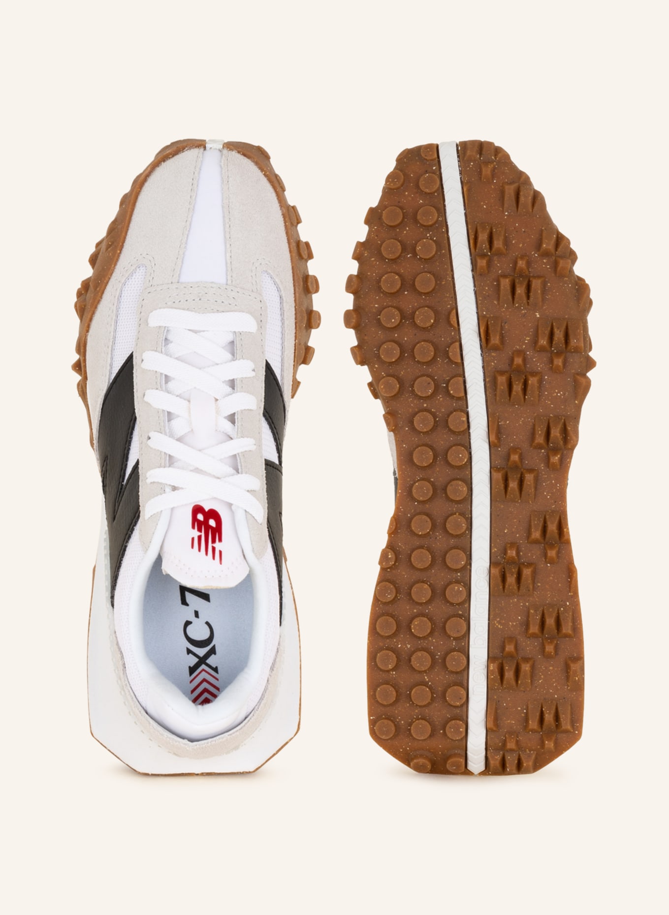 new balance Sneaker XC-72, Farbe: WEISS/ HELLGRAU/ SCHWARZ (Bild 5)