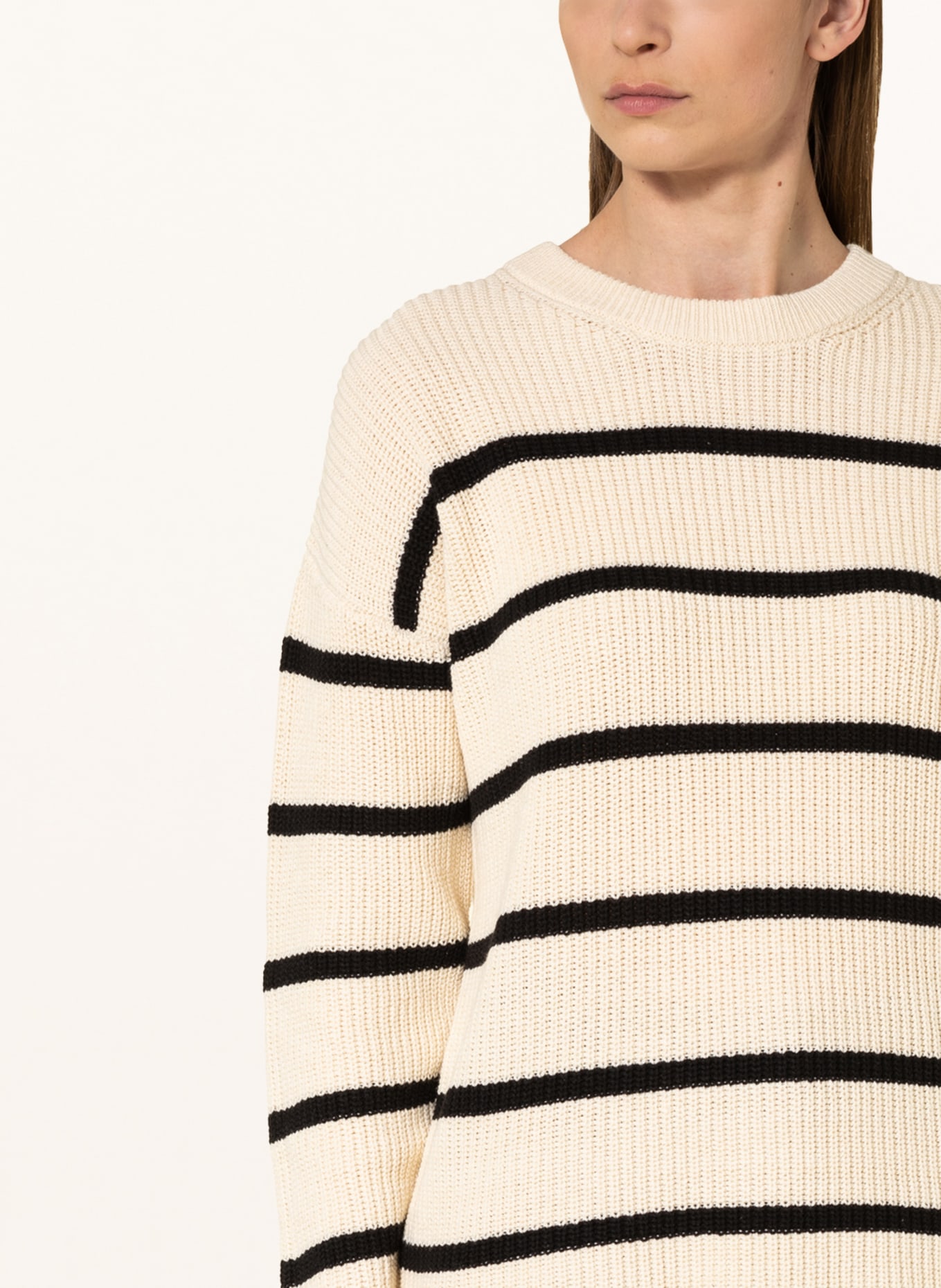 ONLY Pullover, Farbe: HELLBRAUN/ SCHWARZ (Bild 4)