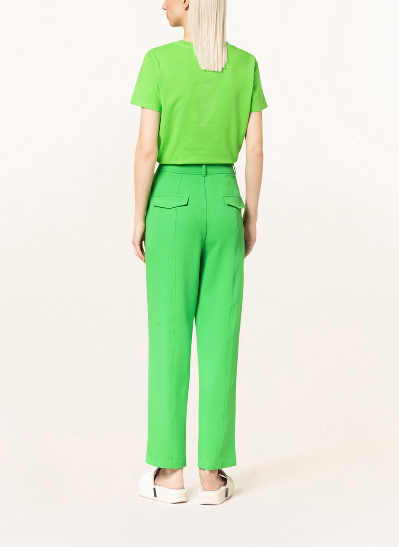 ONLY Pants, Color: NEON GREEN (Image 3)