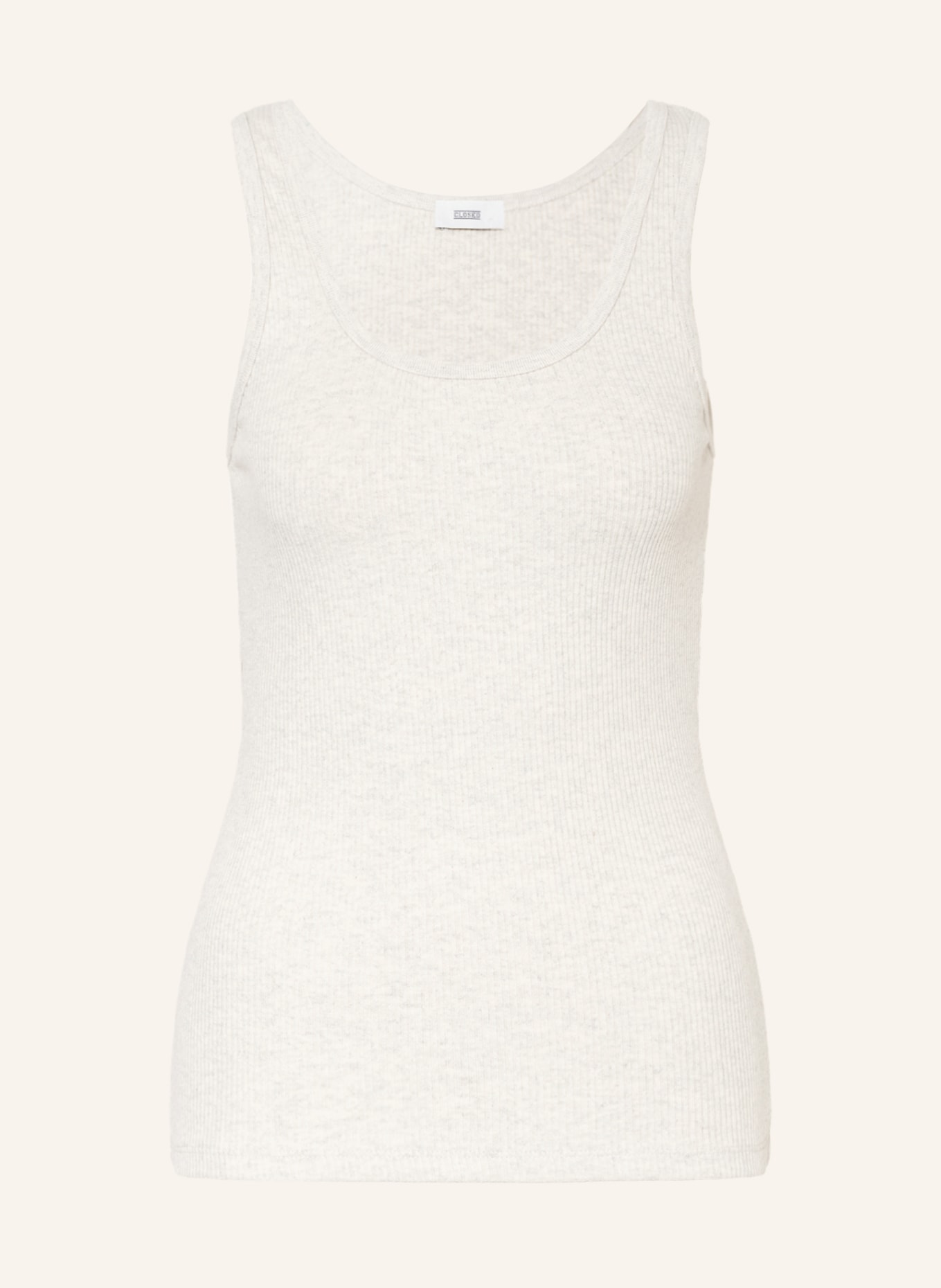 CLOSED Knit top, Color: LIGHT GRAY (Image 1)