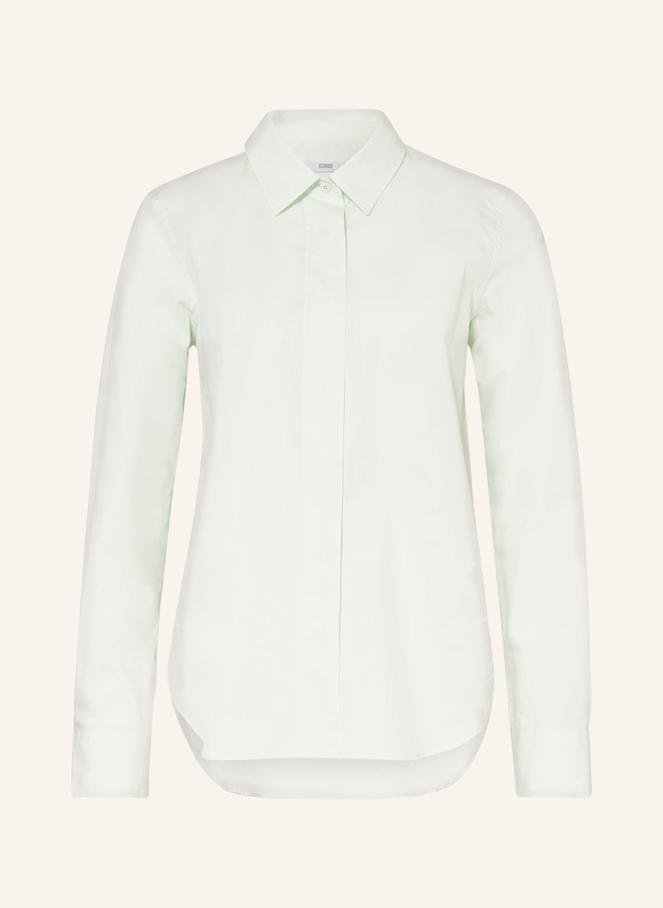 CLOSED Shirt blouse, Color: LIGHT GREEN (Image 1)
