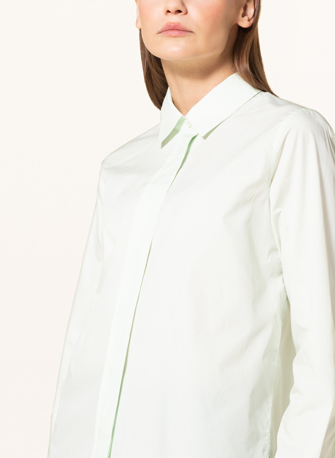 CLOSED Shirt blouse, Color: LIGHT GREEN (Image 4)