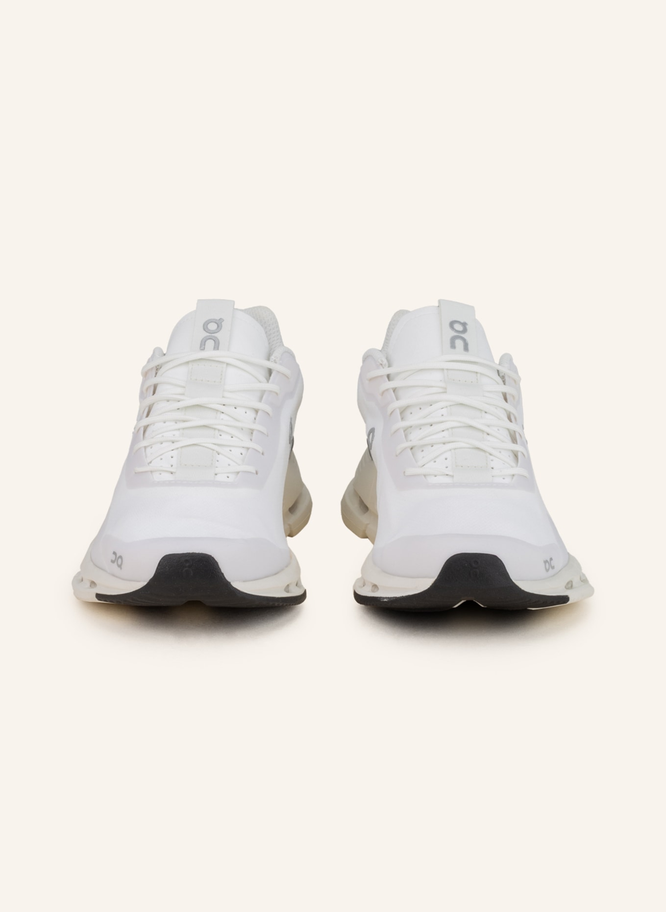 On Sneakers CLOUDNOVA FORM, Color: WHITE/ CREAM/ LIGHT GRAY (Image 3)