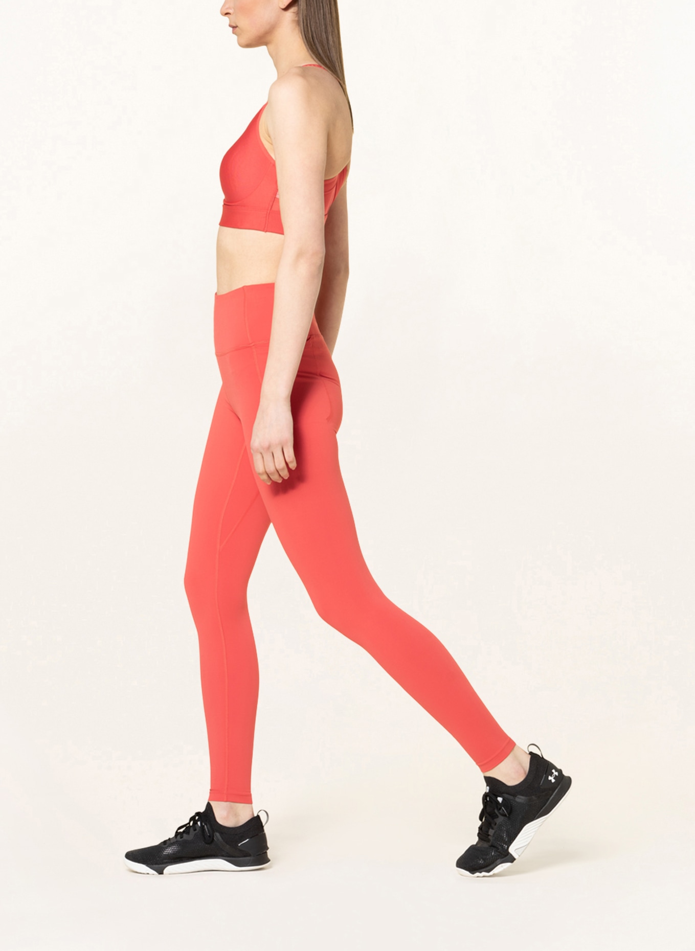 UNDER ARMOUR Tights MERIDIAN, Color: RED (Image 4)