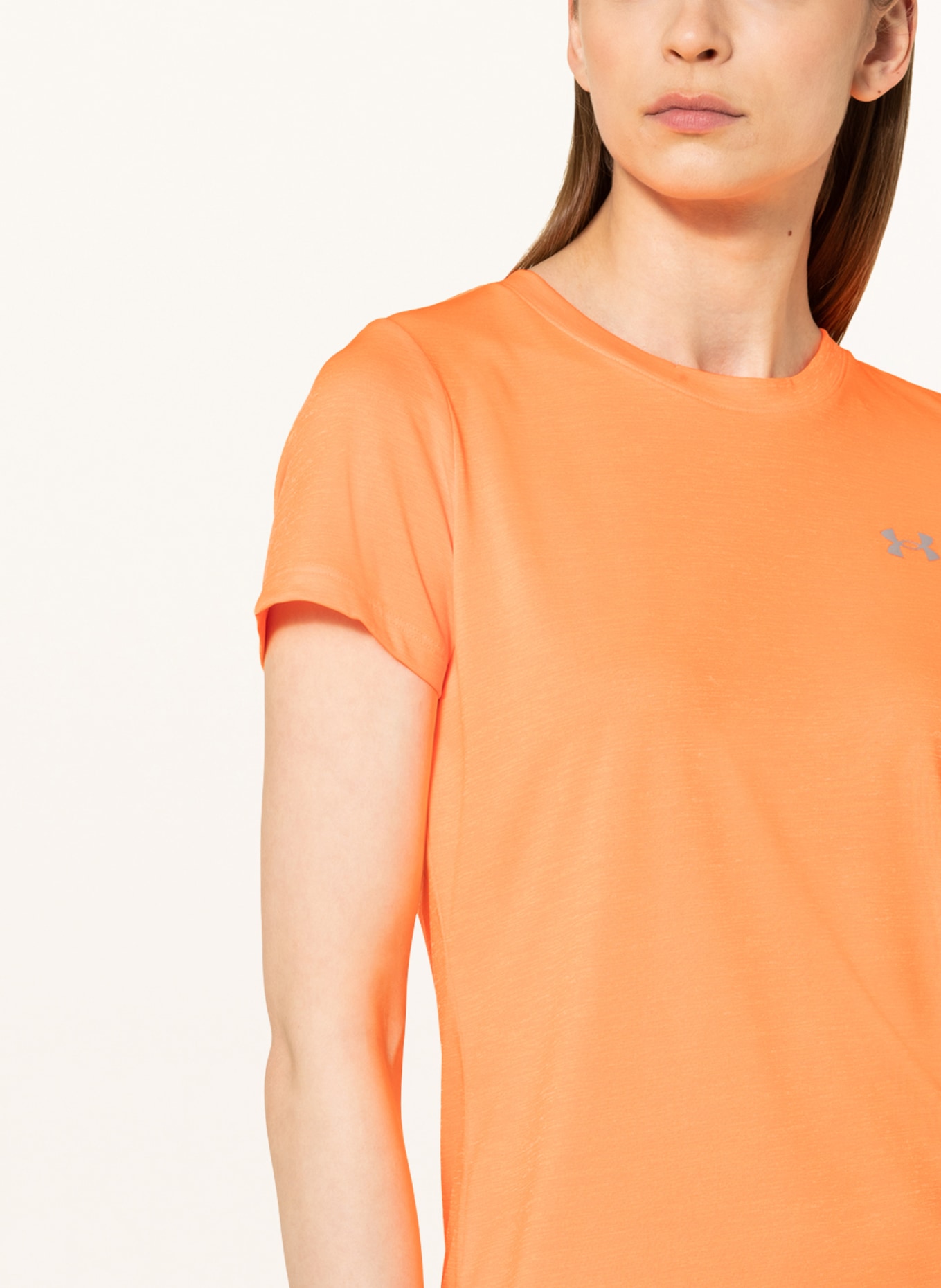 UNDER ARMOUR T-shirt UA TECH™ TWIST, Color: ORANGE (Image 4)