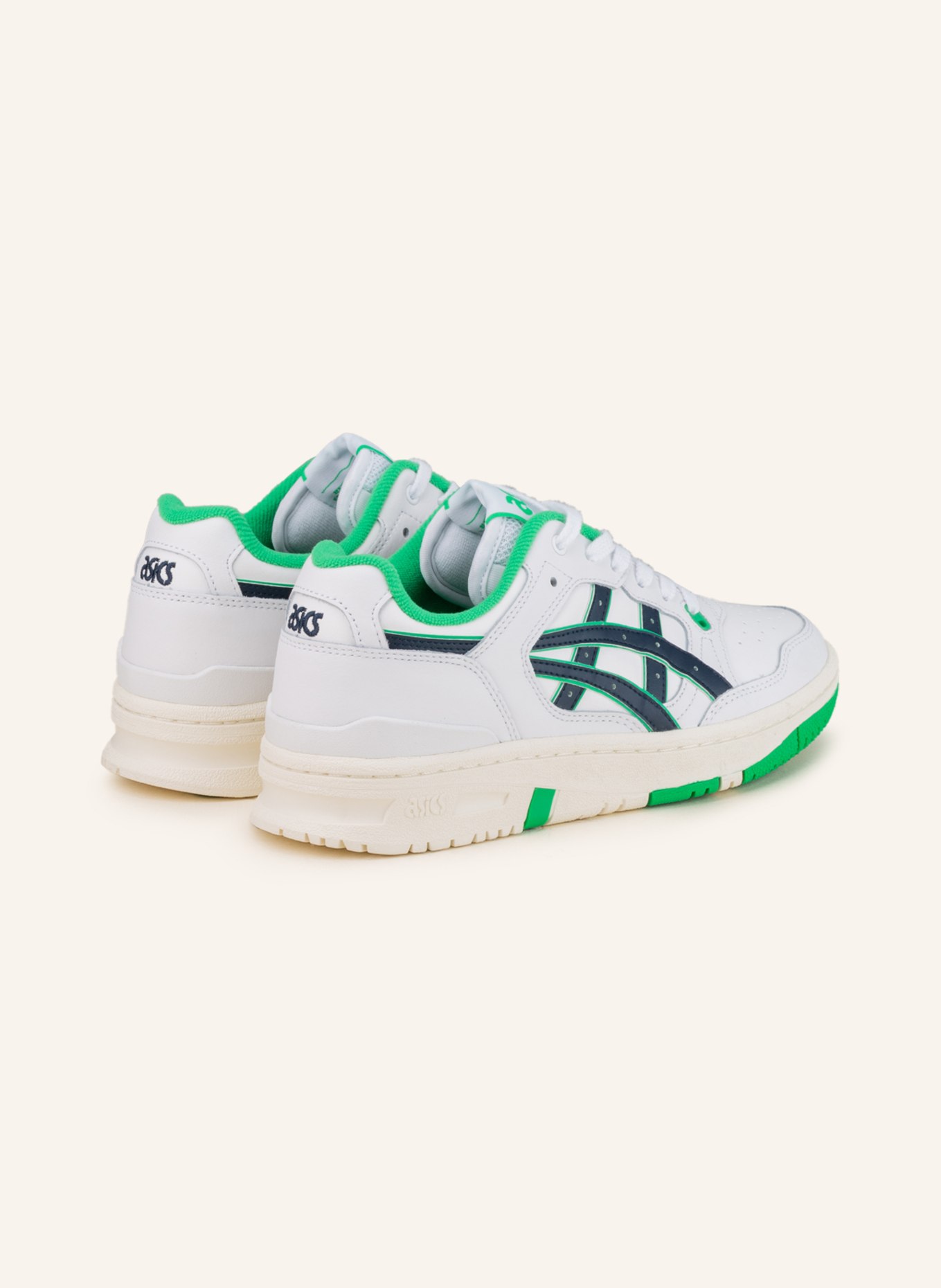 ASICS Sneakers EX89, Color: WHITE/ BLACK/ GREEN (Image 2)
