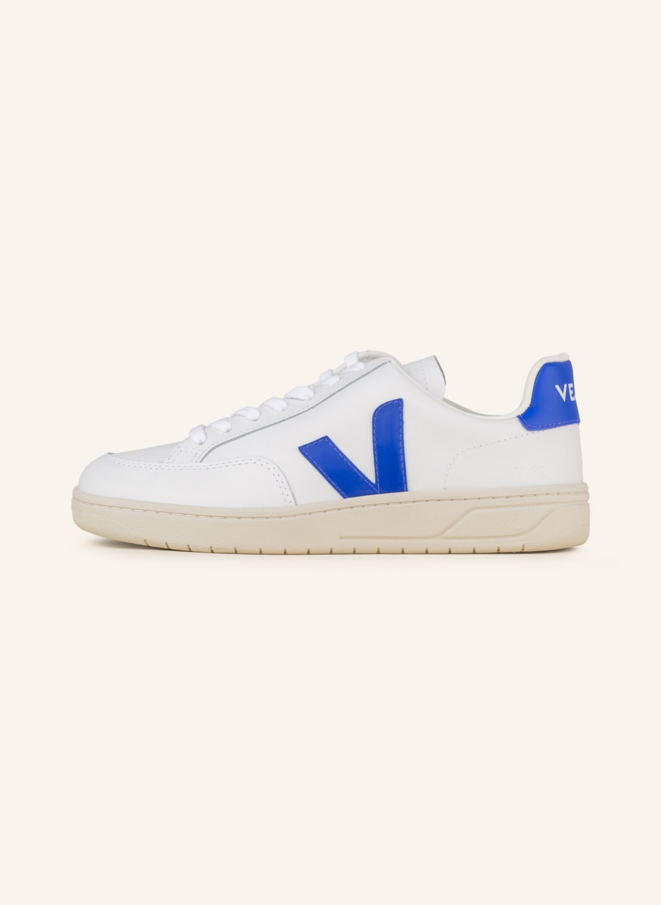 VEJA Sneakers V-12, Color: WHITE/ BLUE (Image 4)