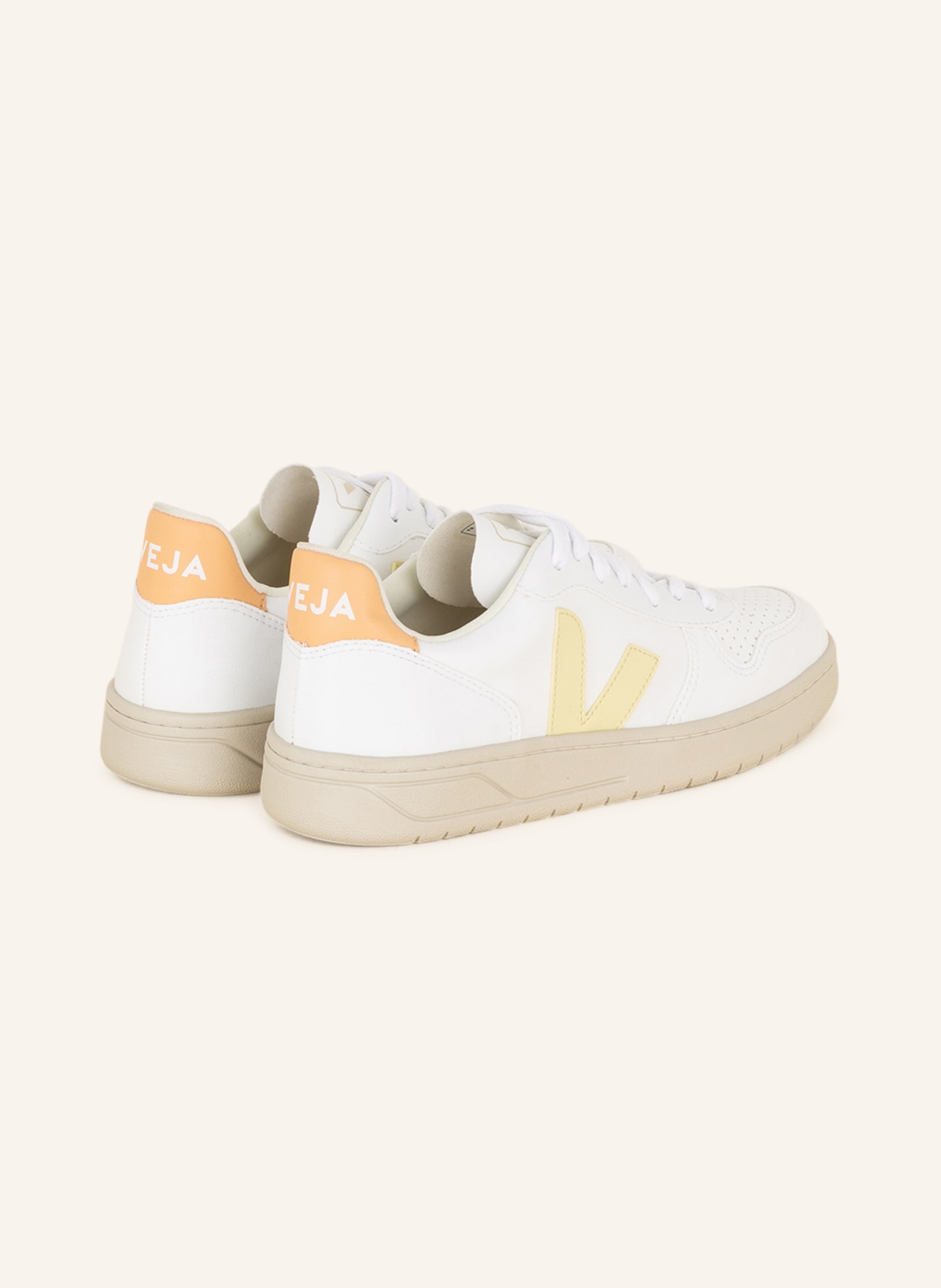 VEJA Sneakers V-10, Color: WHITE (Image 2)
