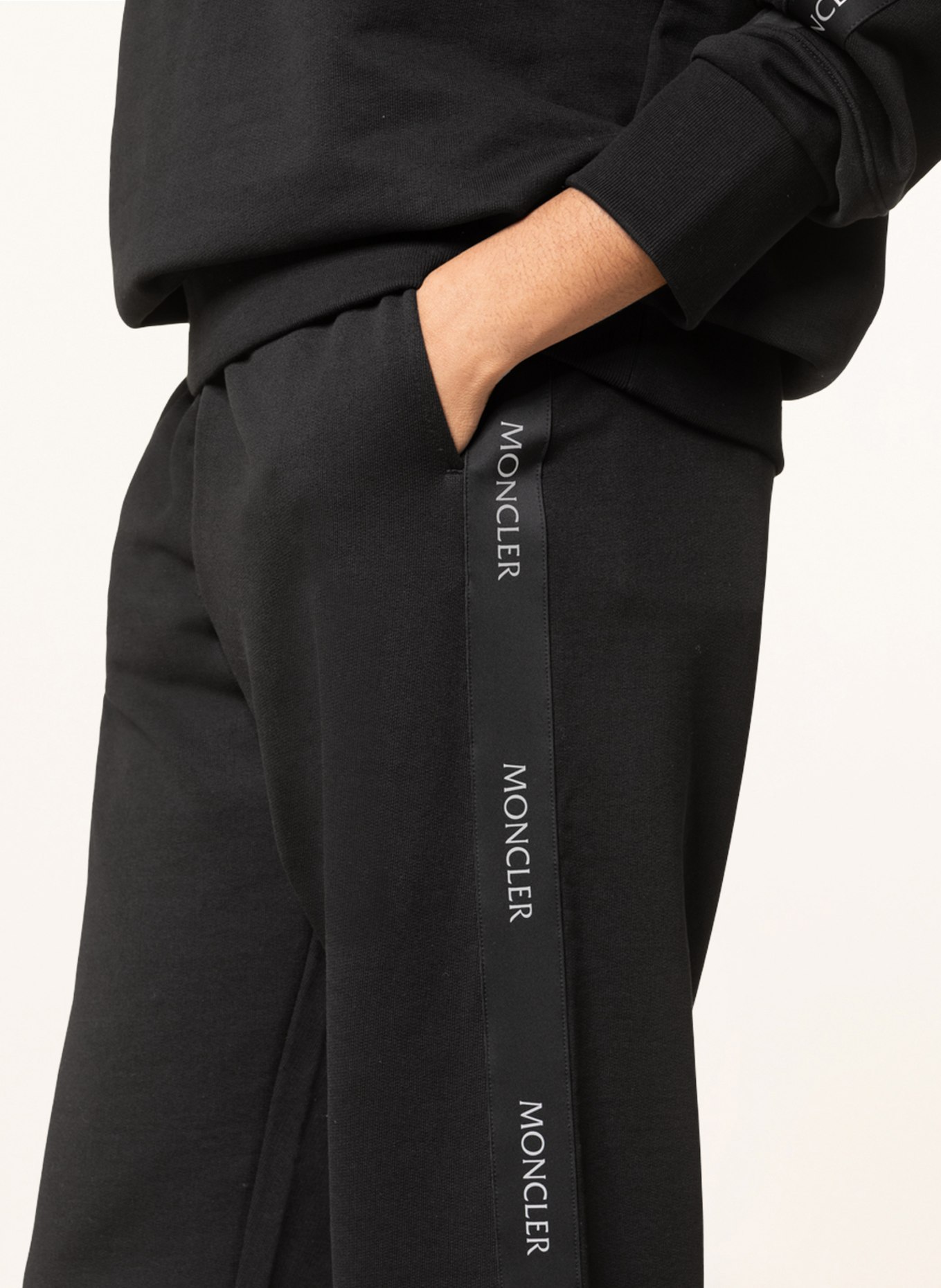 MONCLER Sweatpants, Farbe: SCHWARZ (Bild 5)