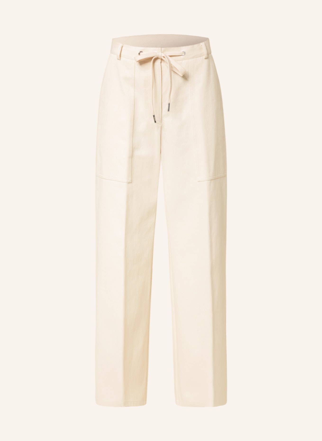 MONCLER Wide leg trousers, Color: BEIGE (Image 1)