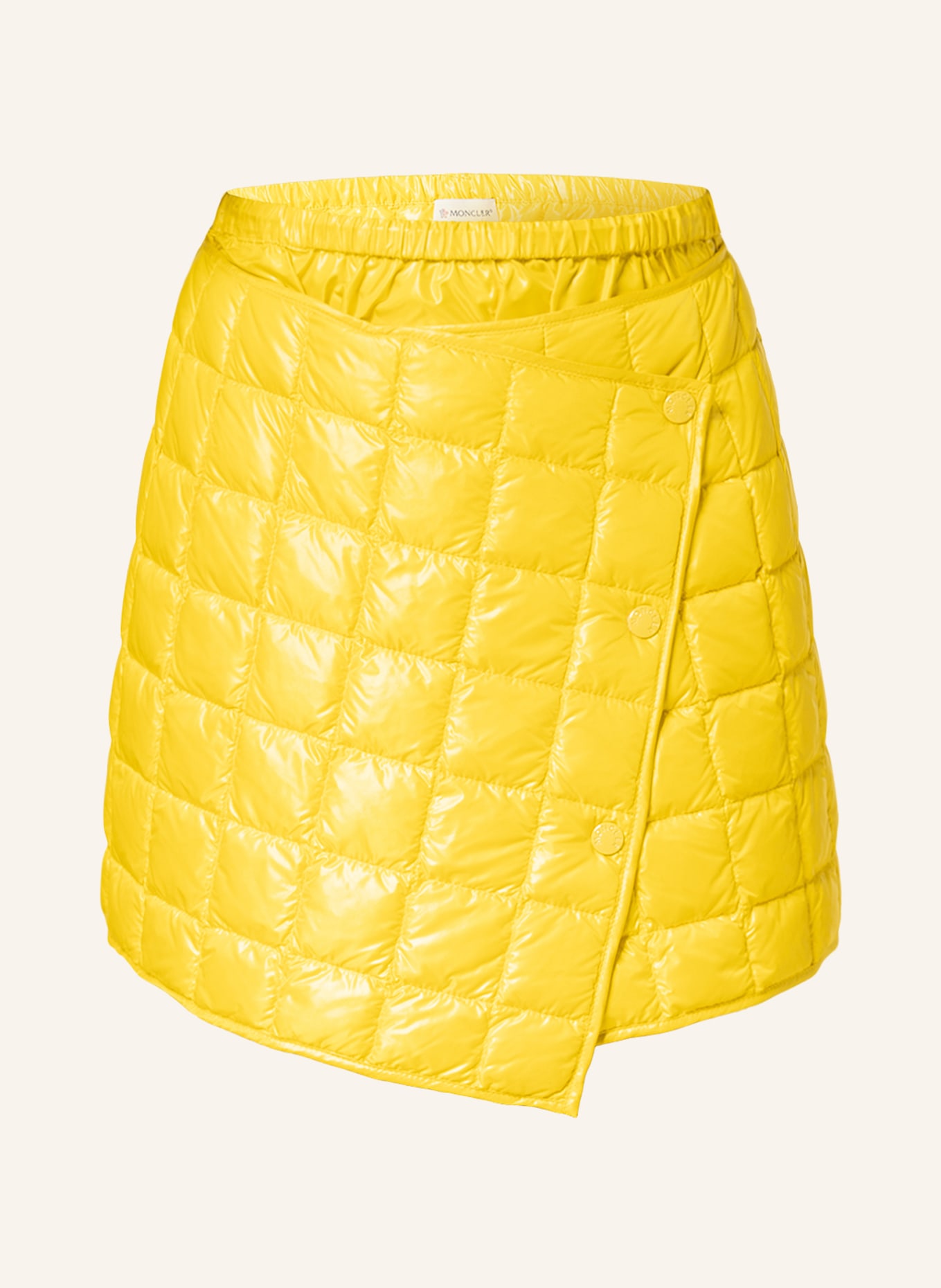 MONCLER Down skirt, Color: YELLOW (Image 1)