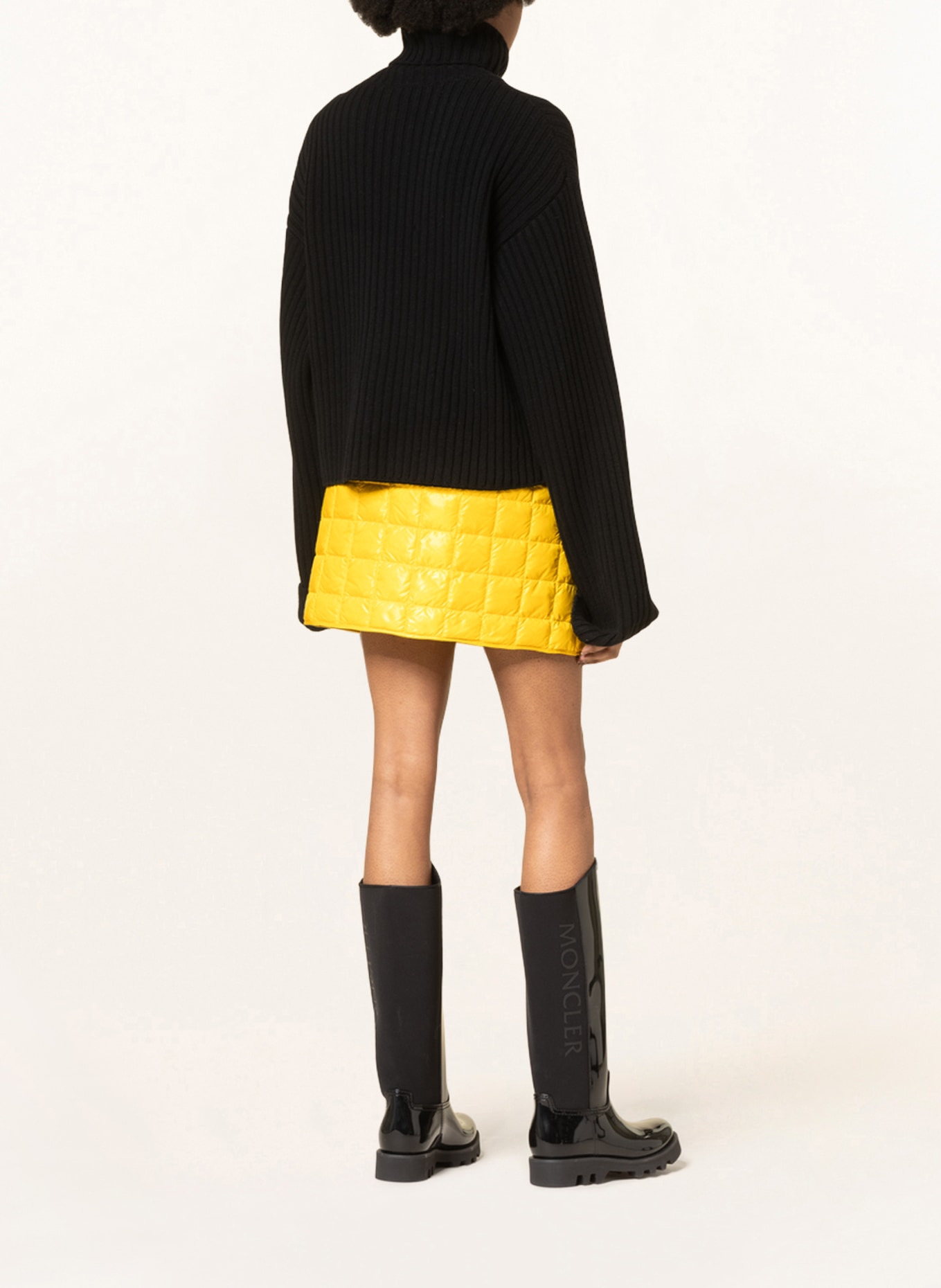 MONCLER Down skirt, Color: YELLOW (Image 3)