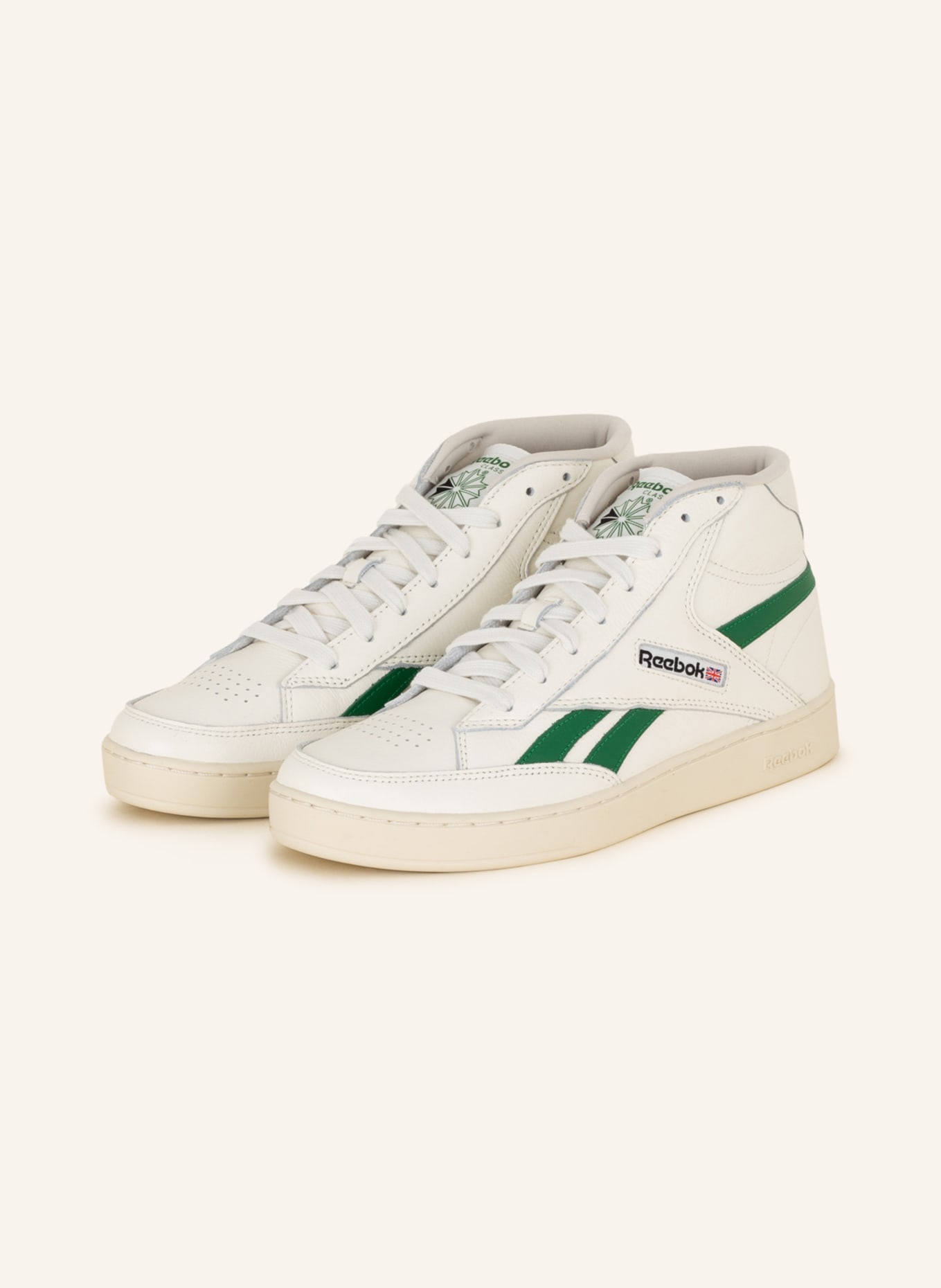 Reebok High-top sneakers Club C, Color: GREEN/ WHITE (Image 1)