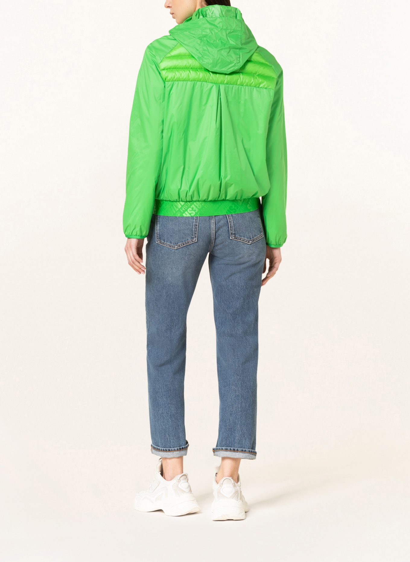 ULLI EHRLICH SPORTALM Quilted jacket, Color: GREEN (Image 3)