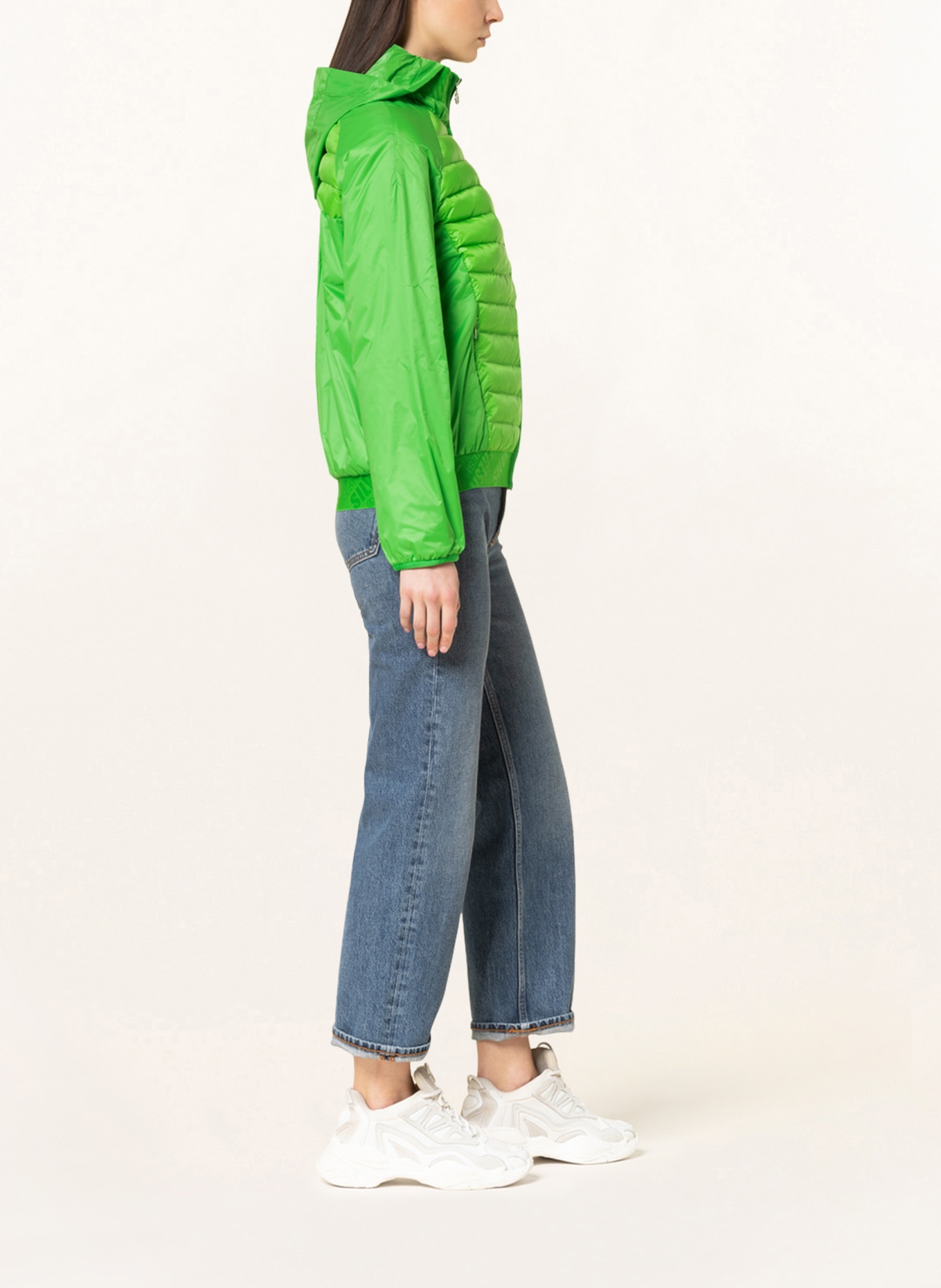 ULLI EHRLICH SPORTALM Quilted jacket, Color: GREEN (Image 4)