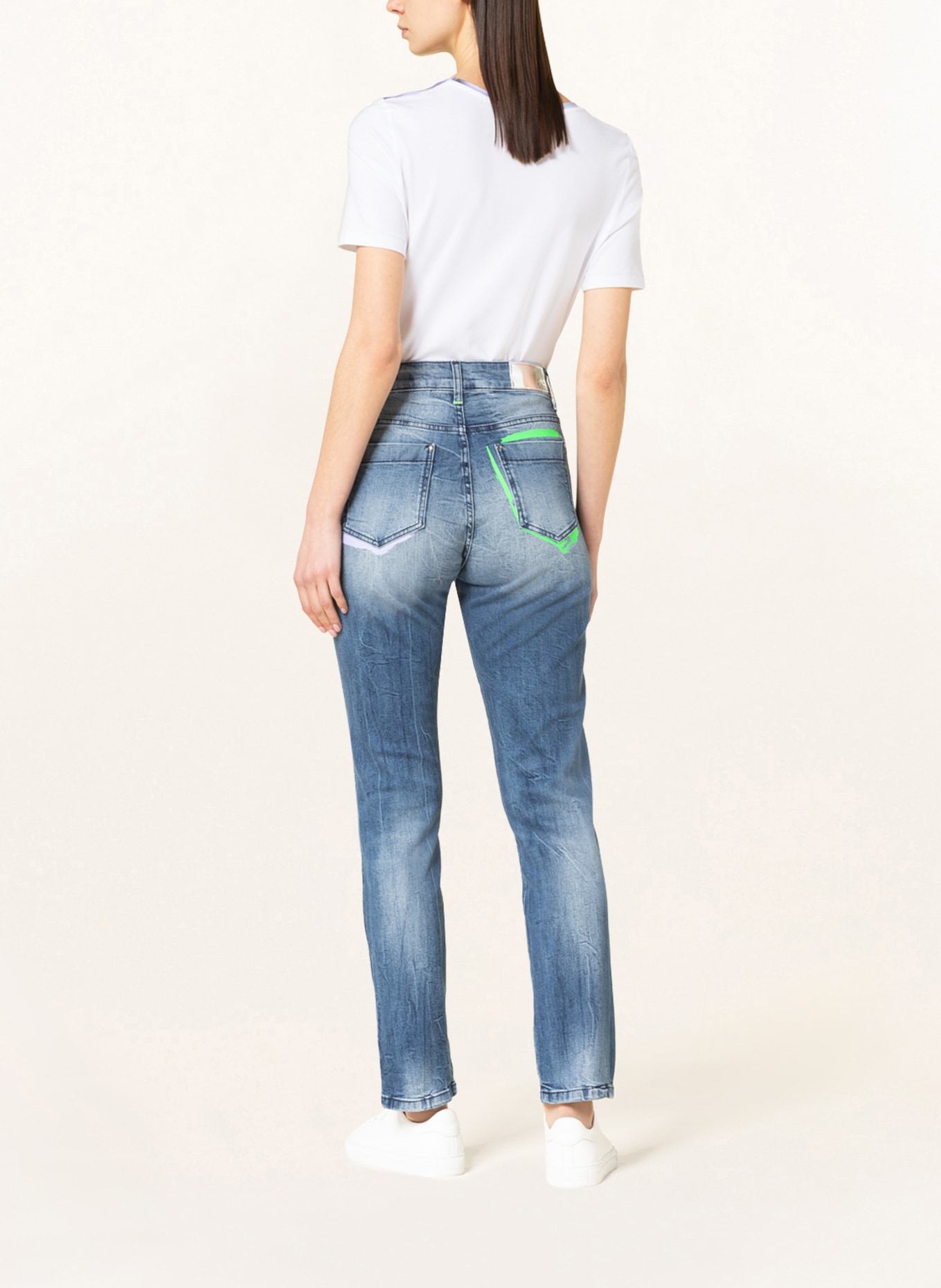 ULLI EHRLICH SPORTALM Jeans, Color: MARINE (Image 3)