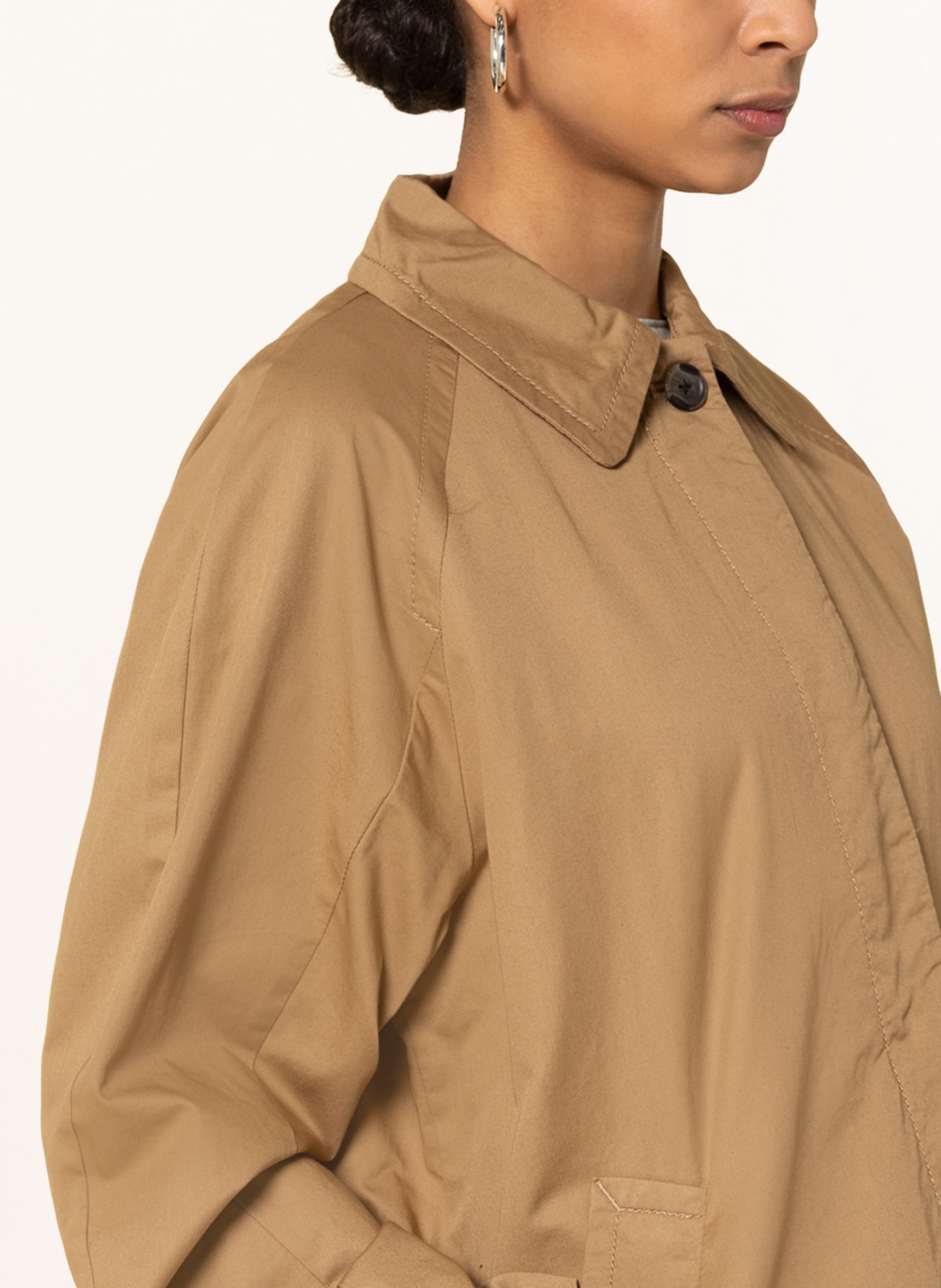 WEEKDAY Trench coat, Color: CAMEL (Image 4)