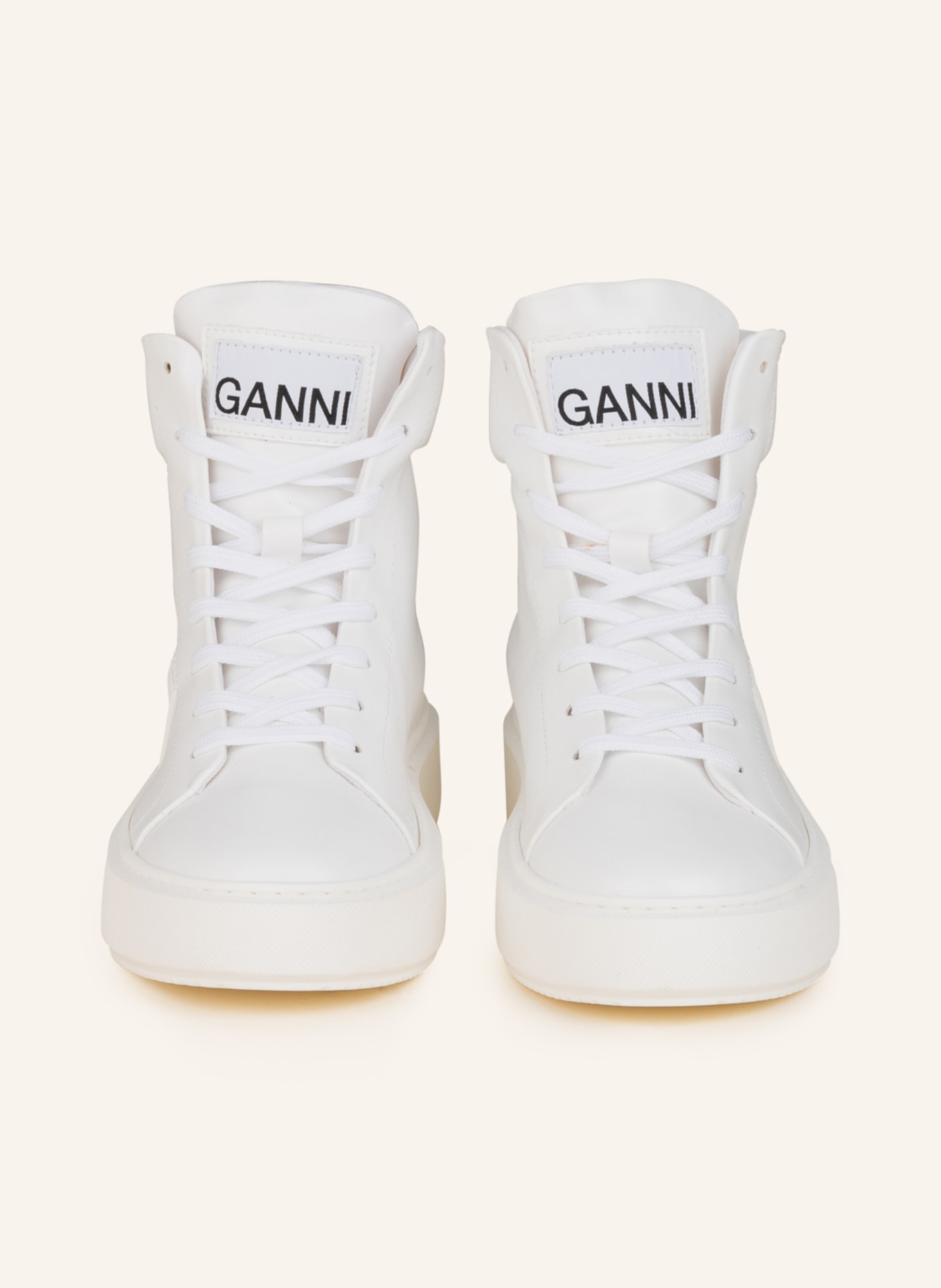 Ganni sneakers discount white
