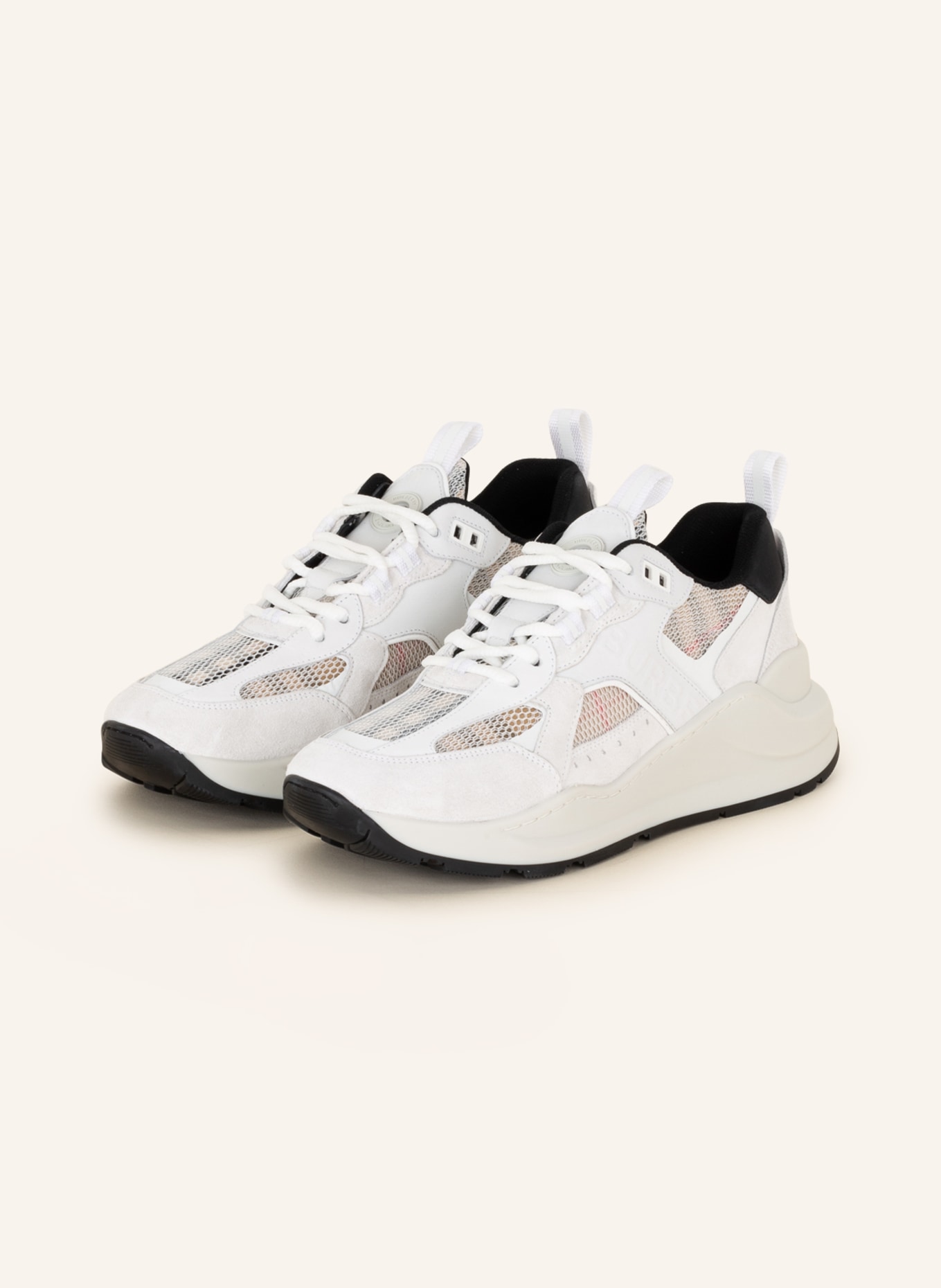BURBERRY Sneakers SEAN, Color: WHITE/ ECRU (Image 1)