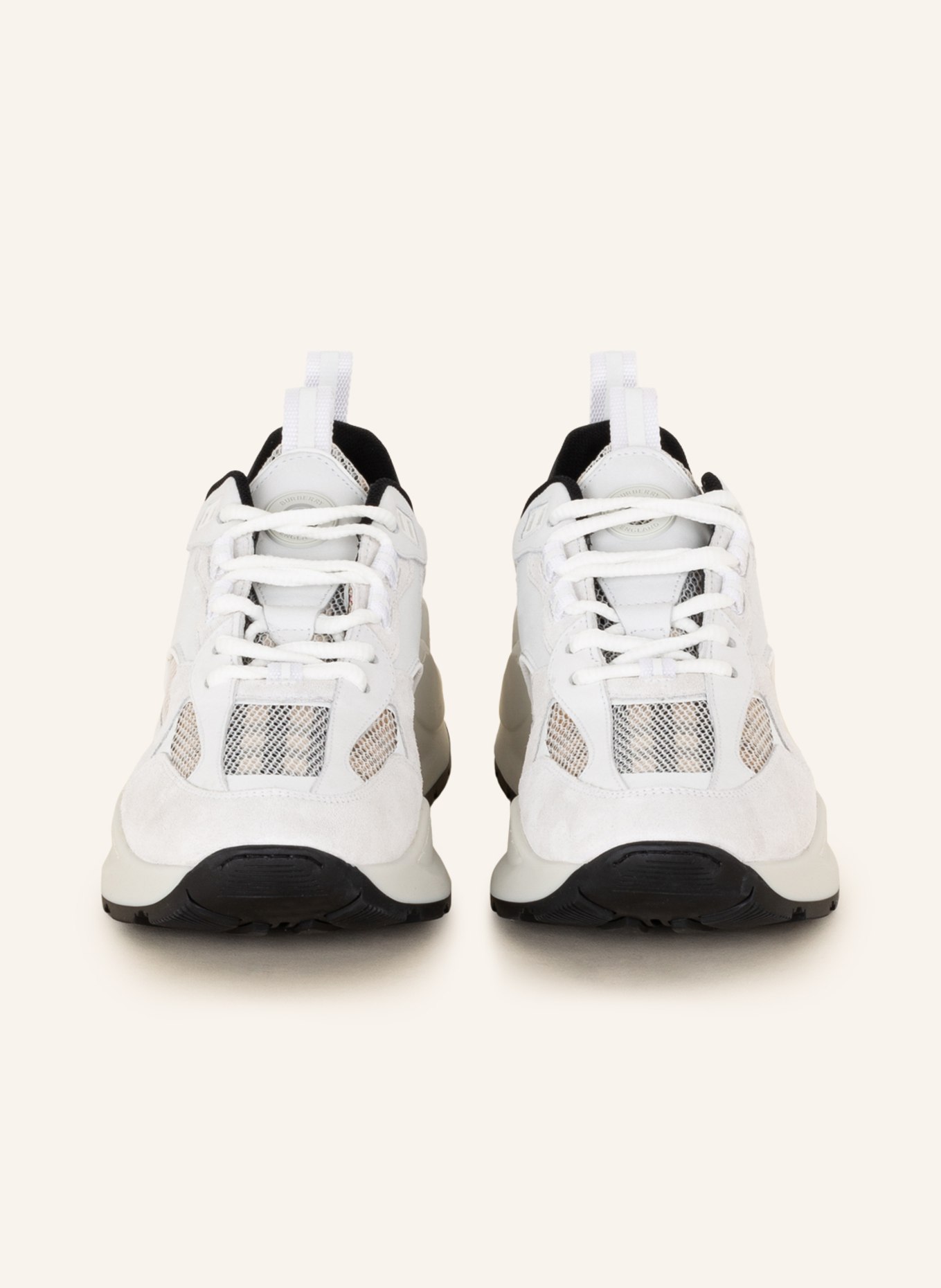BURBERRY Sneaker SEAN, Farbe: WEISS/ ECRU (Bild 3)