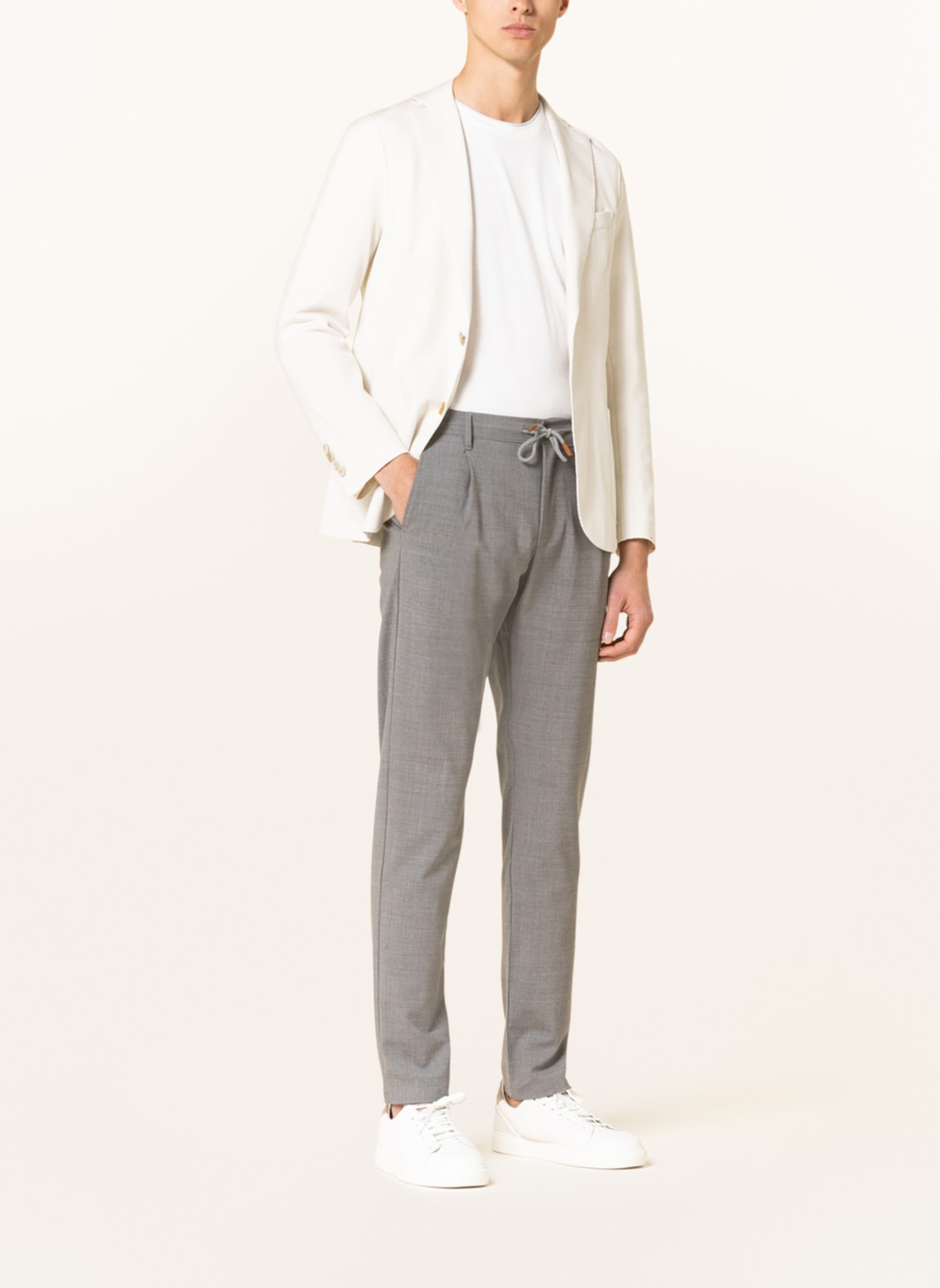 eleventy Trousers extra slim fit, Color: GRAY (Image 2)