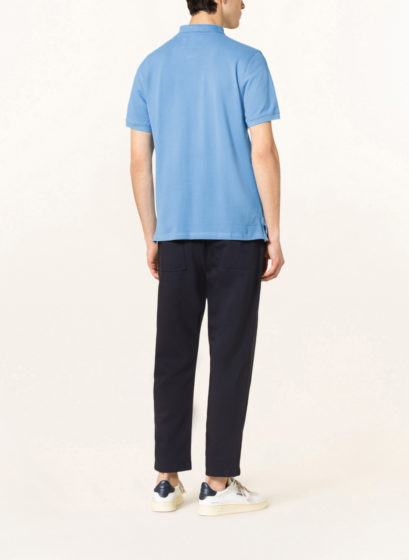 STROKESMAN'S Piqué-Poloshirt, Farbe: BLAU (Bild 3)