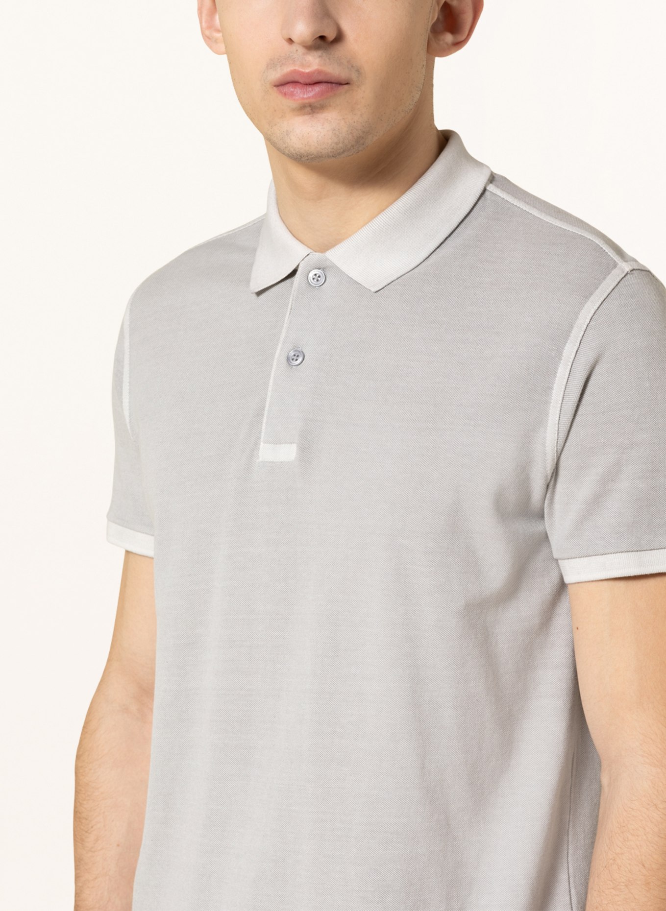 STROKESMAN'S Piqué-Poloshirt, Farbe: GRAU (Bild 4)