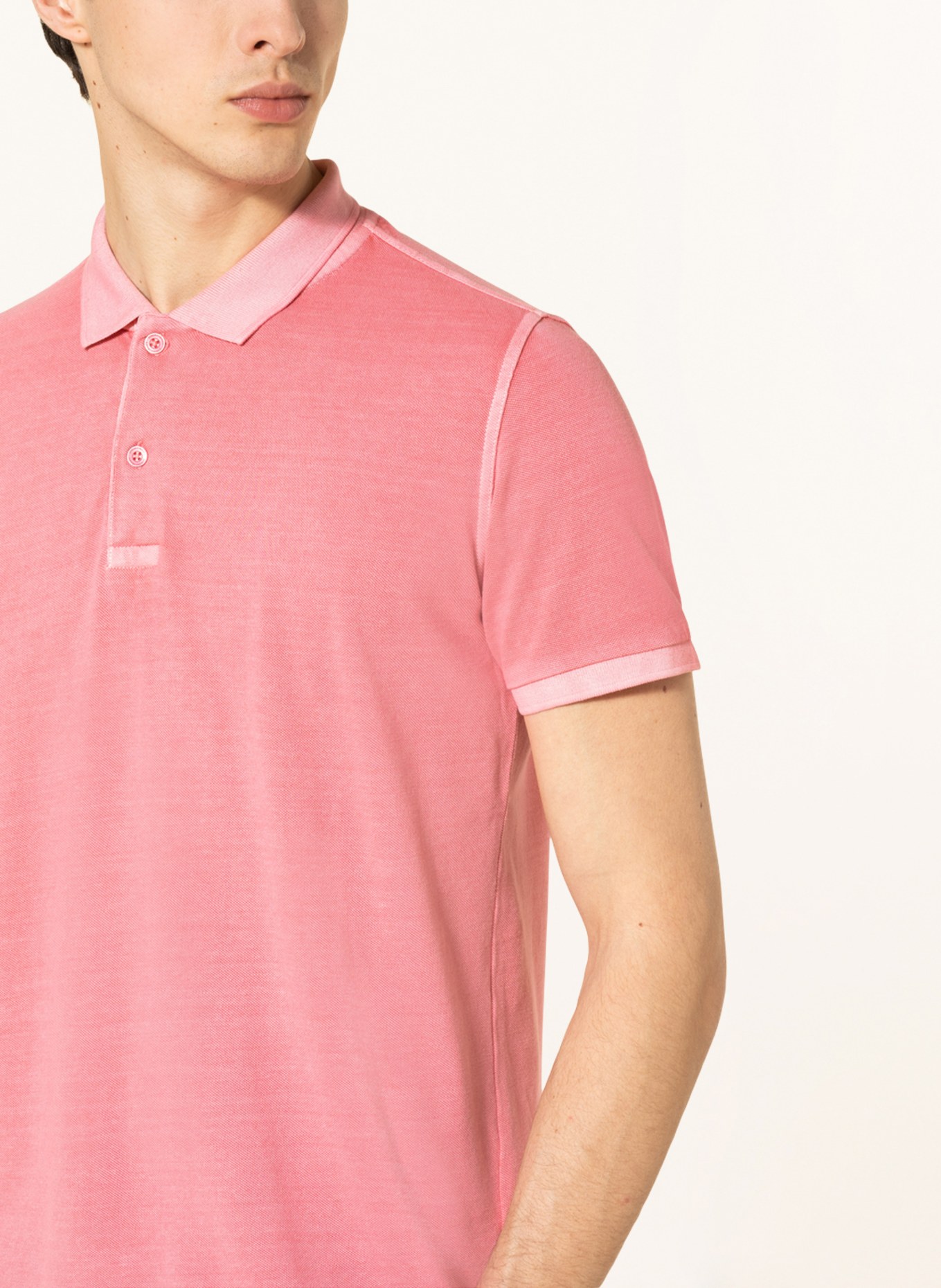 STROKESMAN'S Piqué-Poloshirt, Farbe: ROSA (Bild 4)