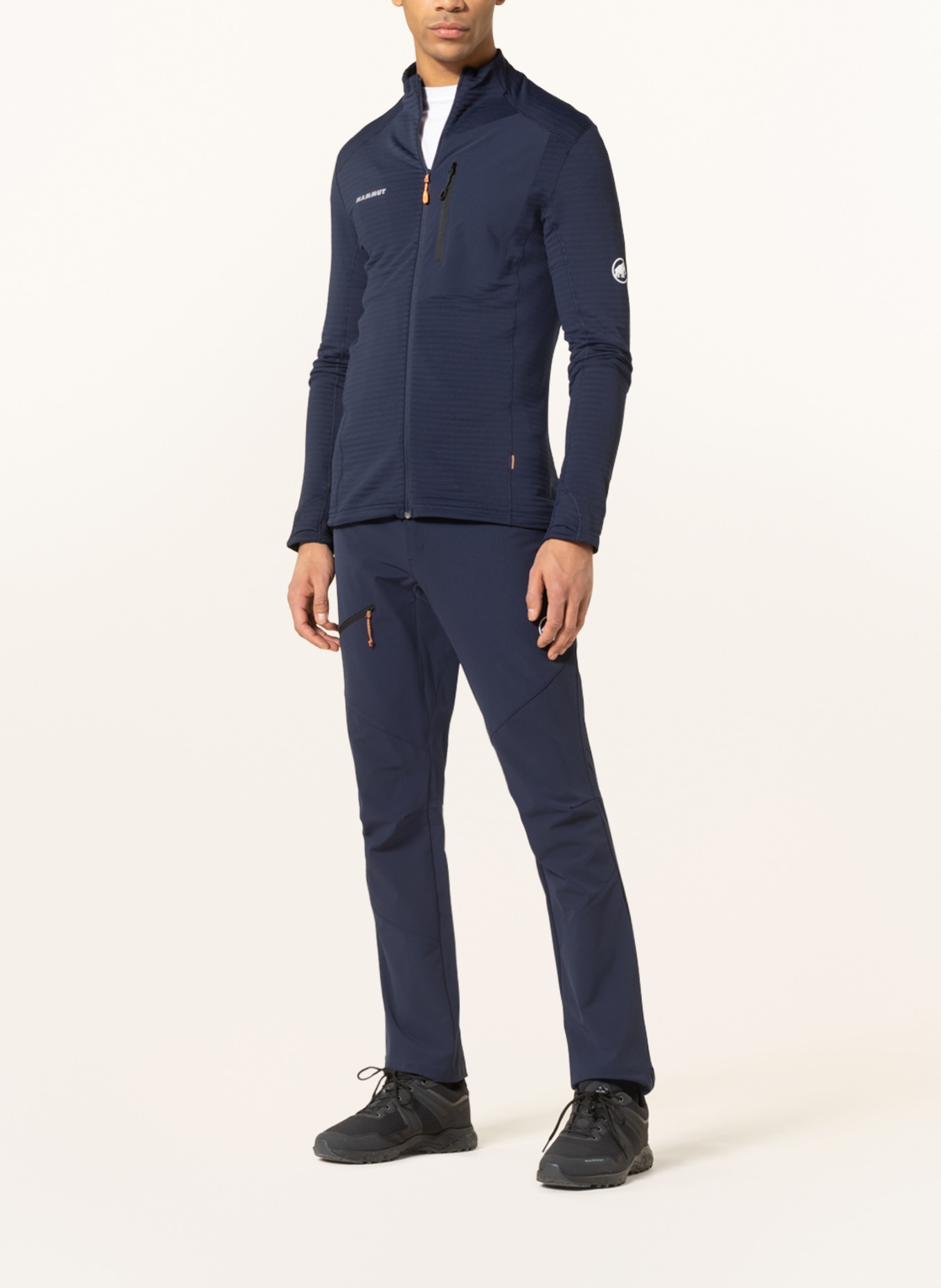 MAMMUT Mid-layer beach jacket TAISS LIGHT: DARK BLUE
