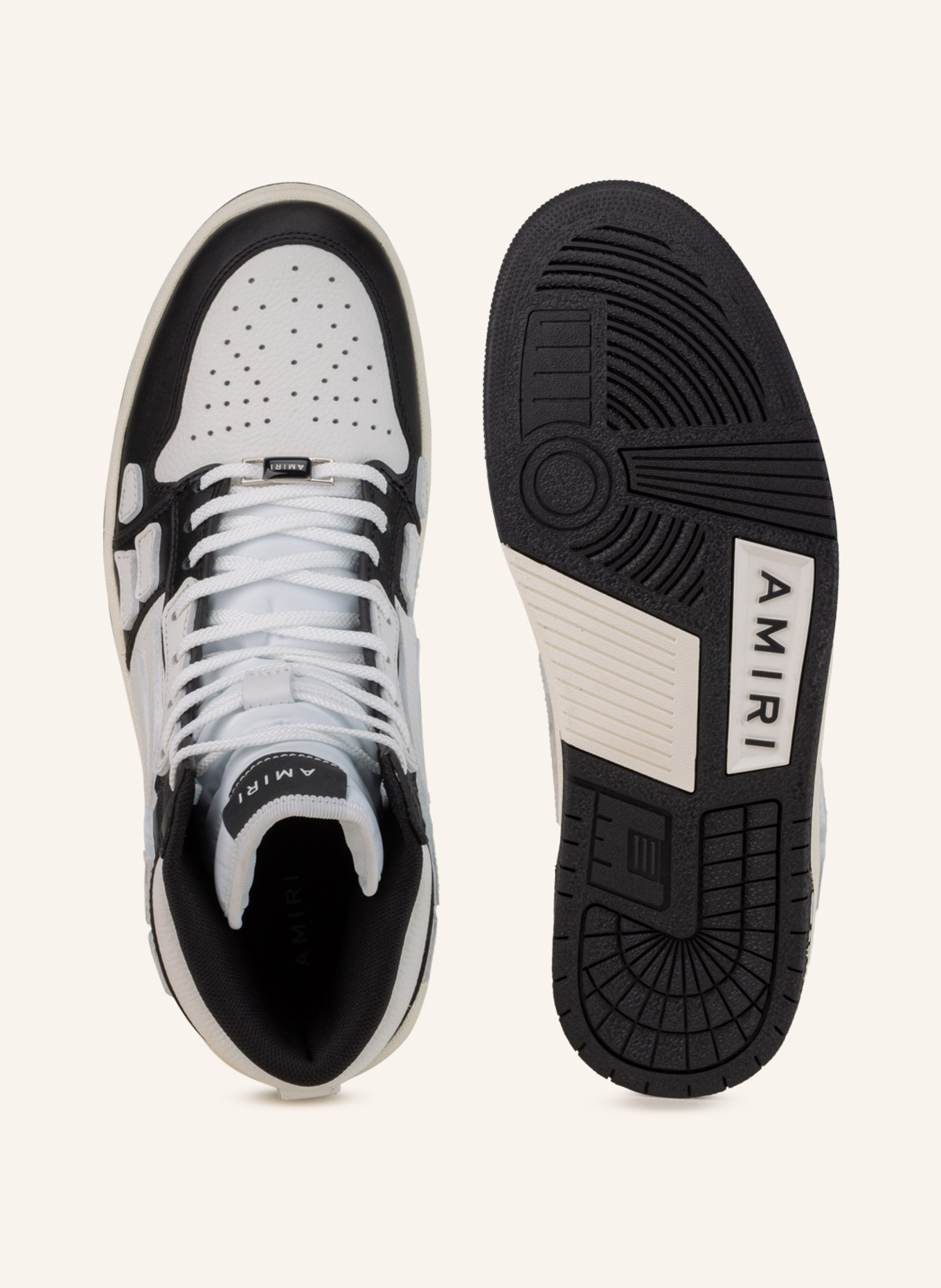 AMIRI High-top sneakers SKELETON, Color: BLACK/ WHITE (Image 5)