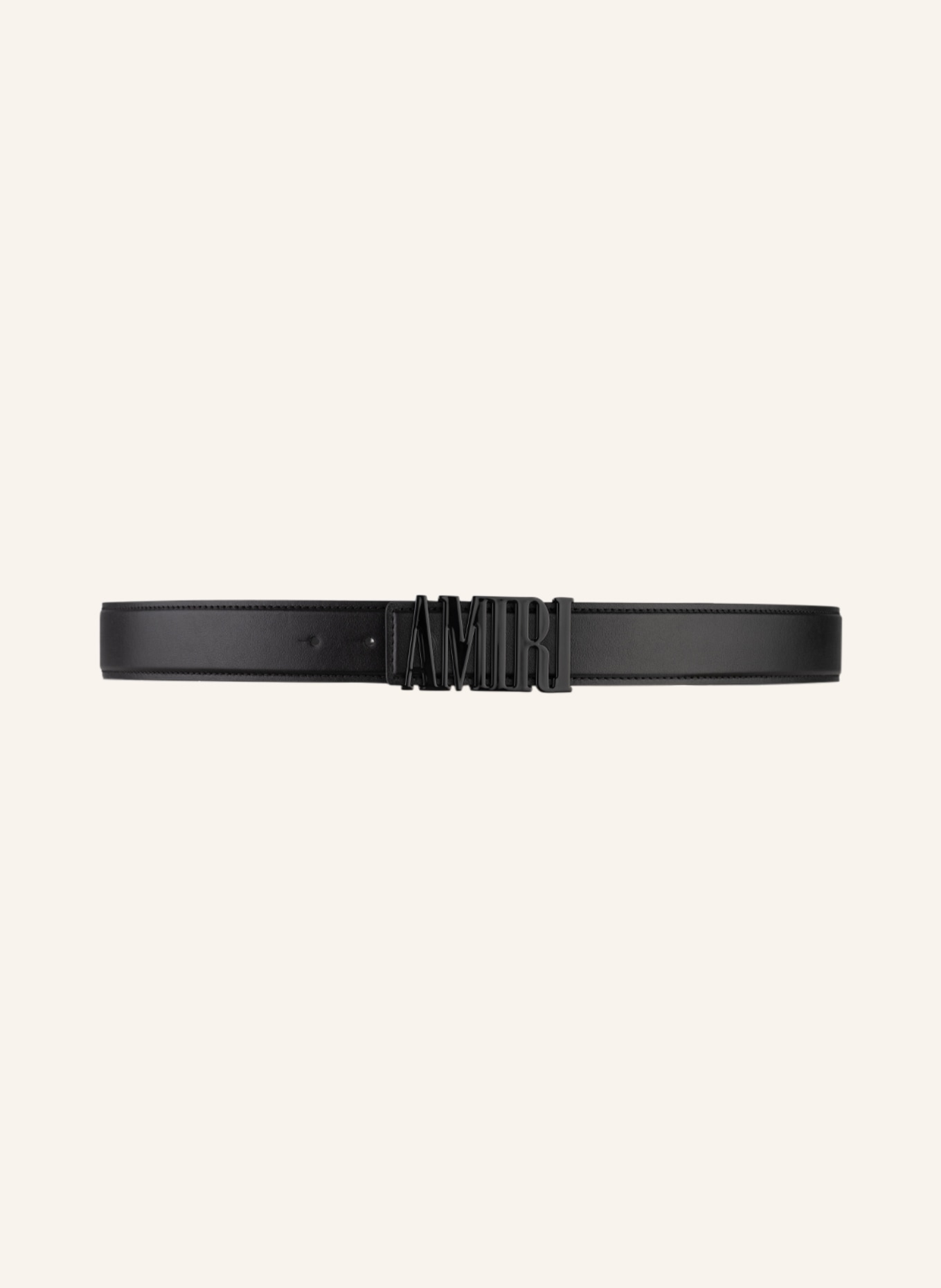 AMIRI Leather belt, Color: BLACK (Image 2)