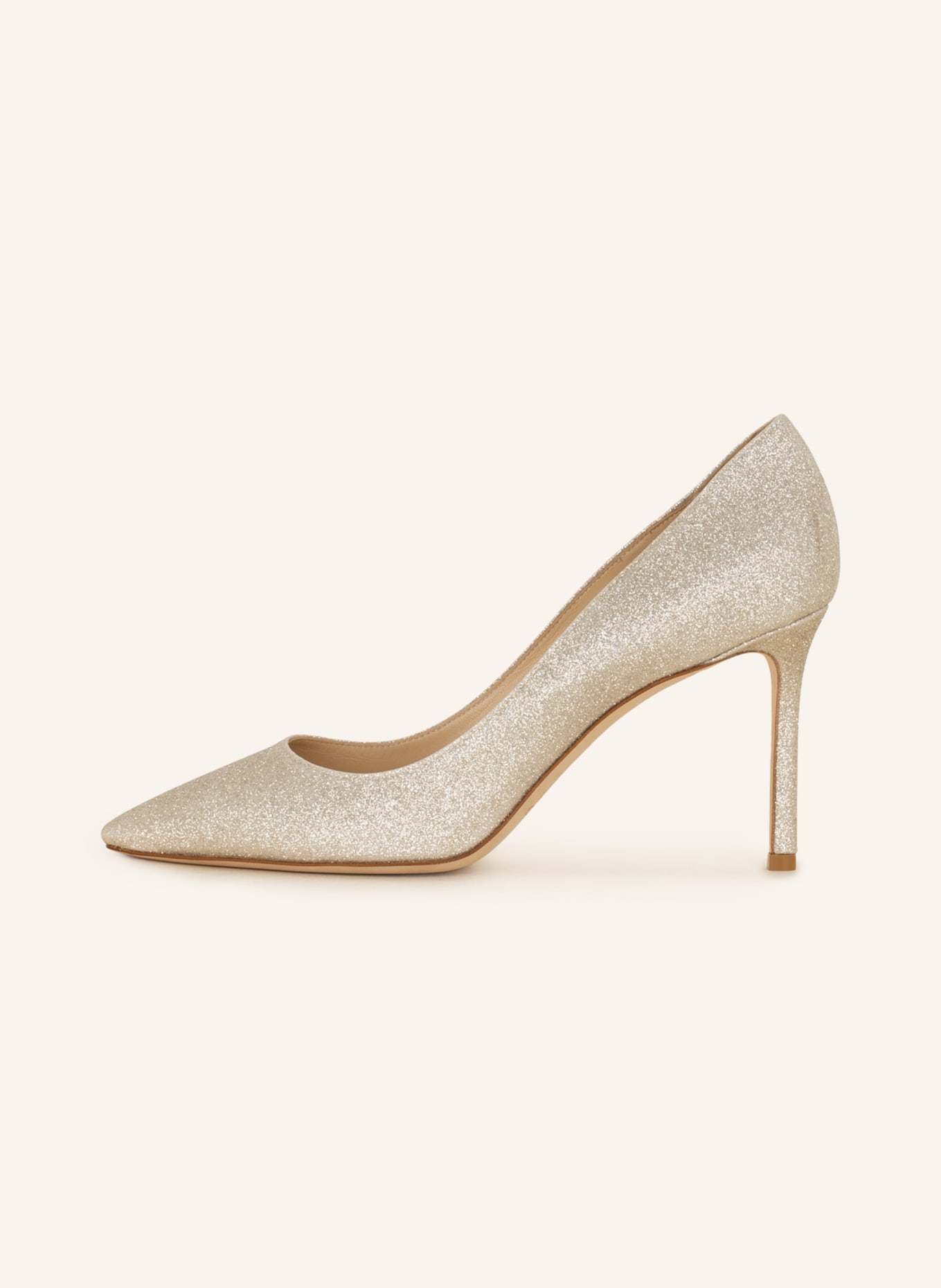 JIMMY CHOO Pumps ROMY 85, Color: WHITE GOLD (Image 4)