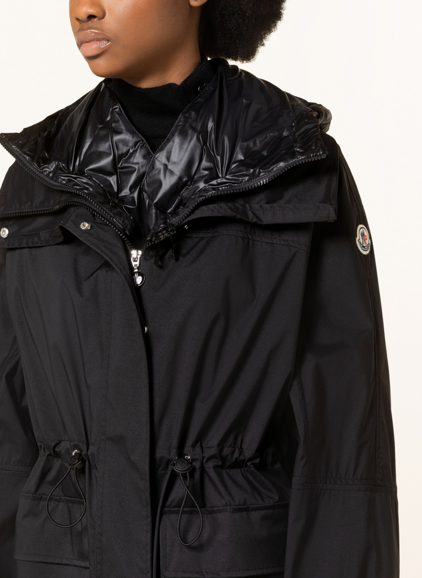 MONCLER Parka MAGNY with removable hood, Color: BLACK (Image 6)