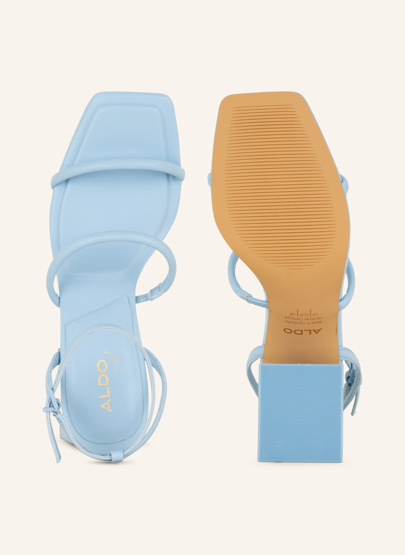 ALDO Sandaletten MIRAN, Farbe: HELLBLAU (Bild 5)