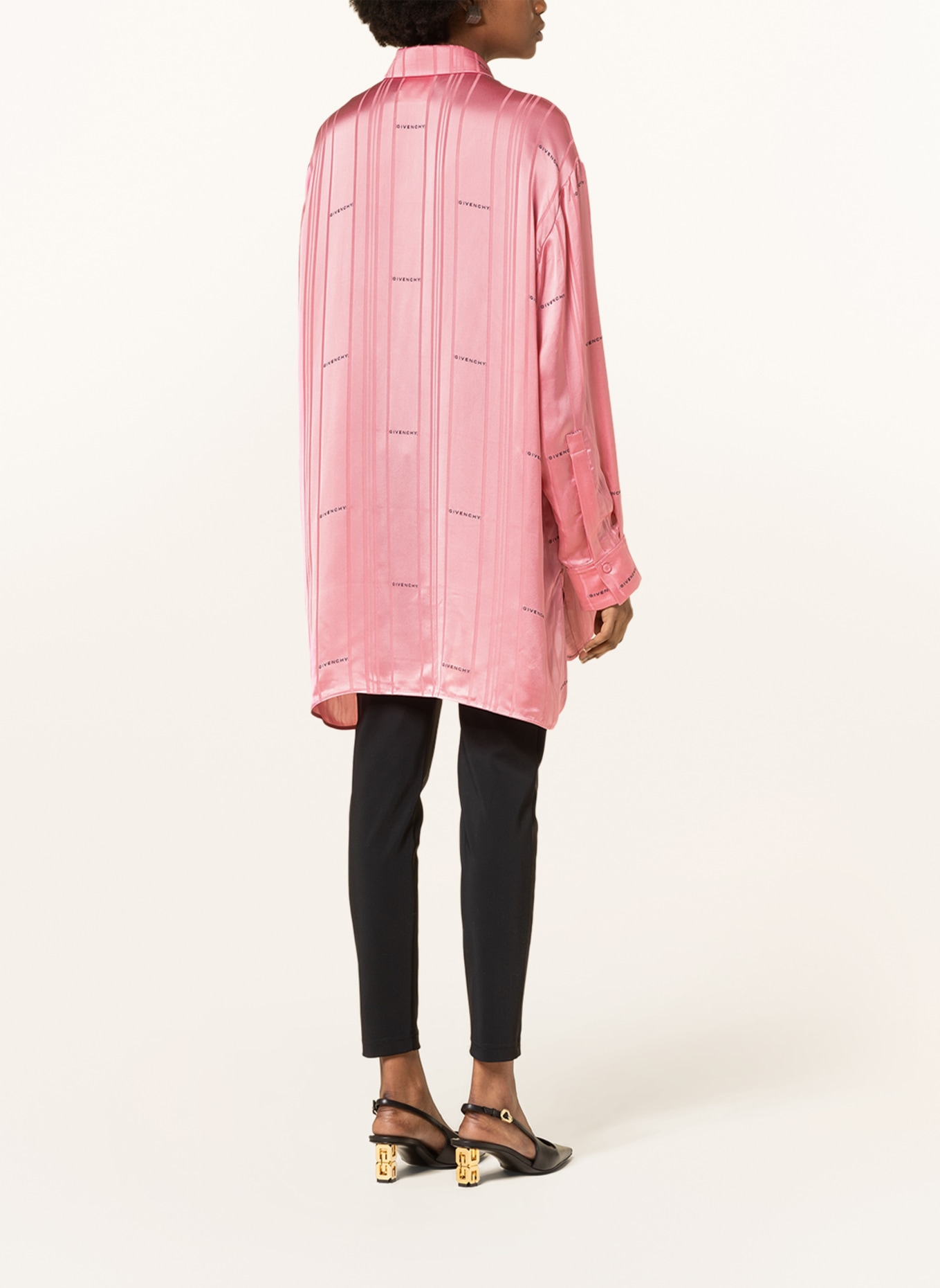 GIVENCHY Oversized shirt blouse, Color: PINK (Image 3)