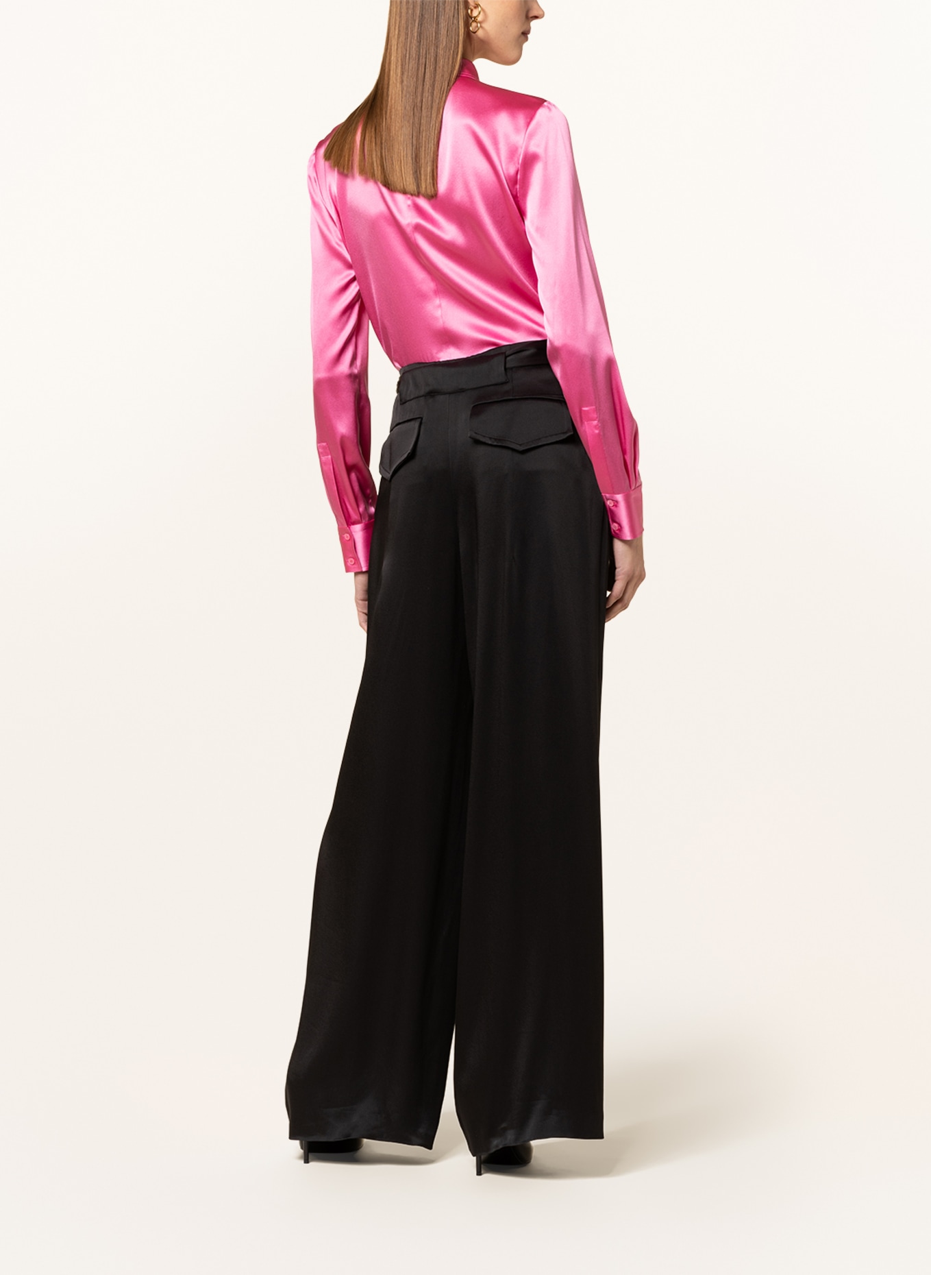 TOM FORD Shirt blouse in silk, Color: PINK (Image 3)