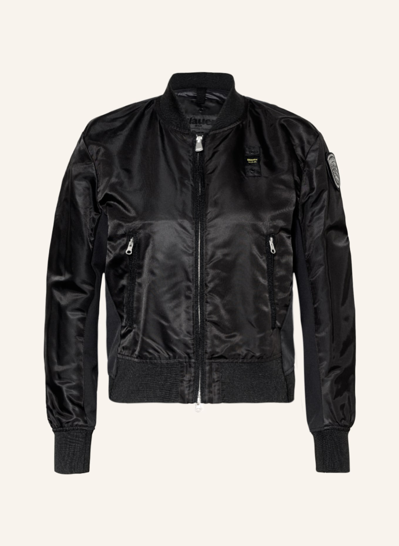 Blauer Blouson: SCHWARZ