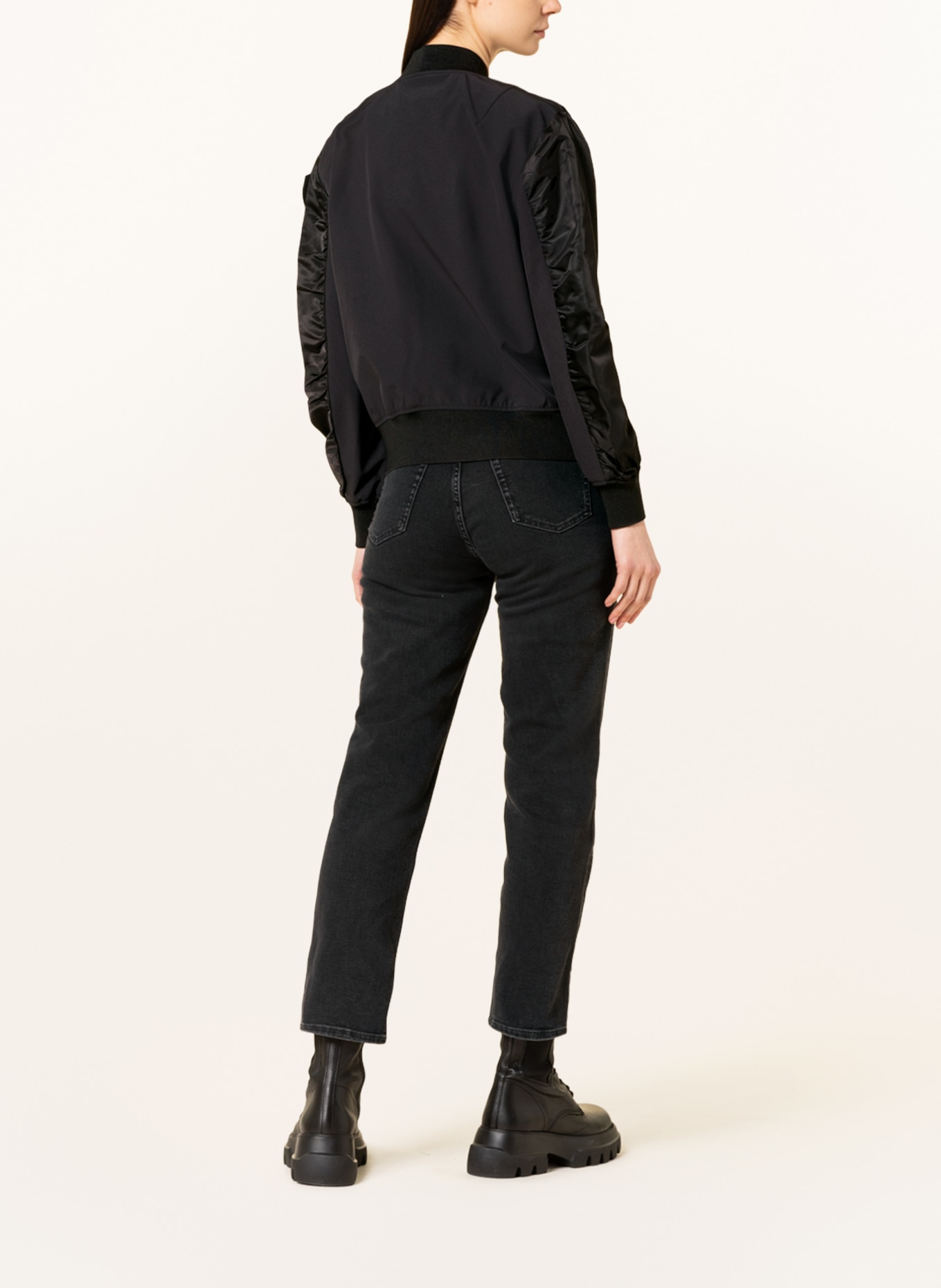 Blauer Blouson: SCHWARZ