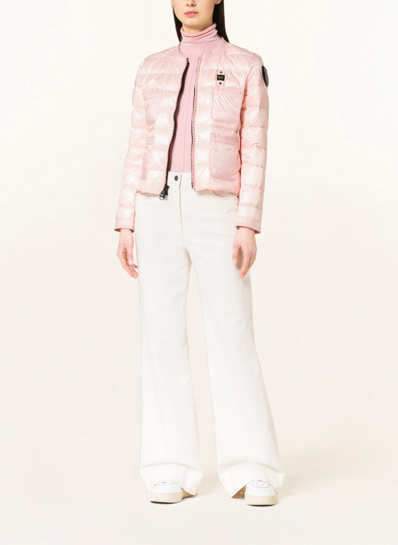 Blauer Kurtka puchowa: JASNORÓŻOWY