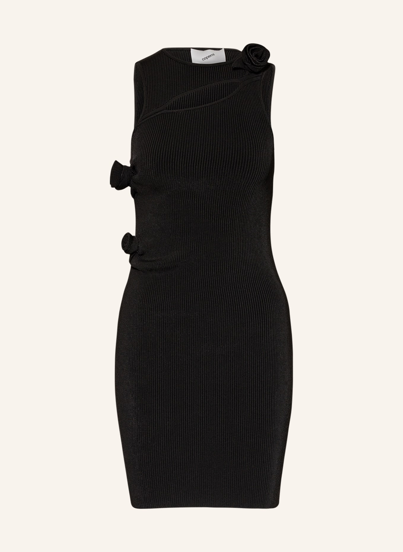 coperni Knit dress with cut-out, Color: BLACK (Image 1)