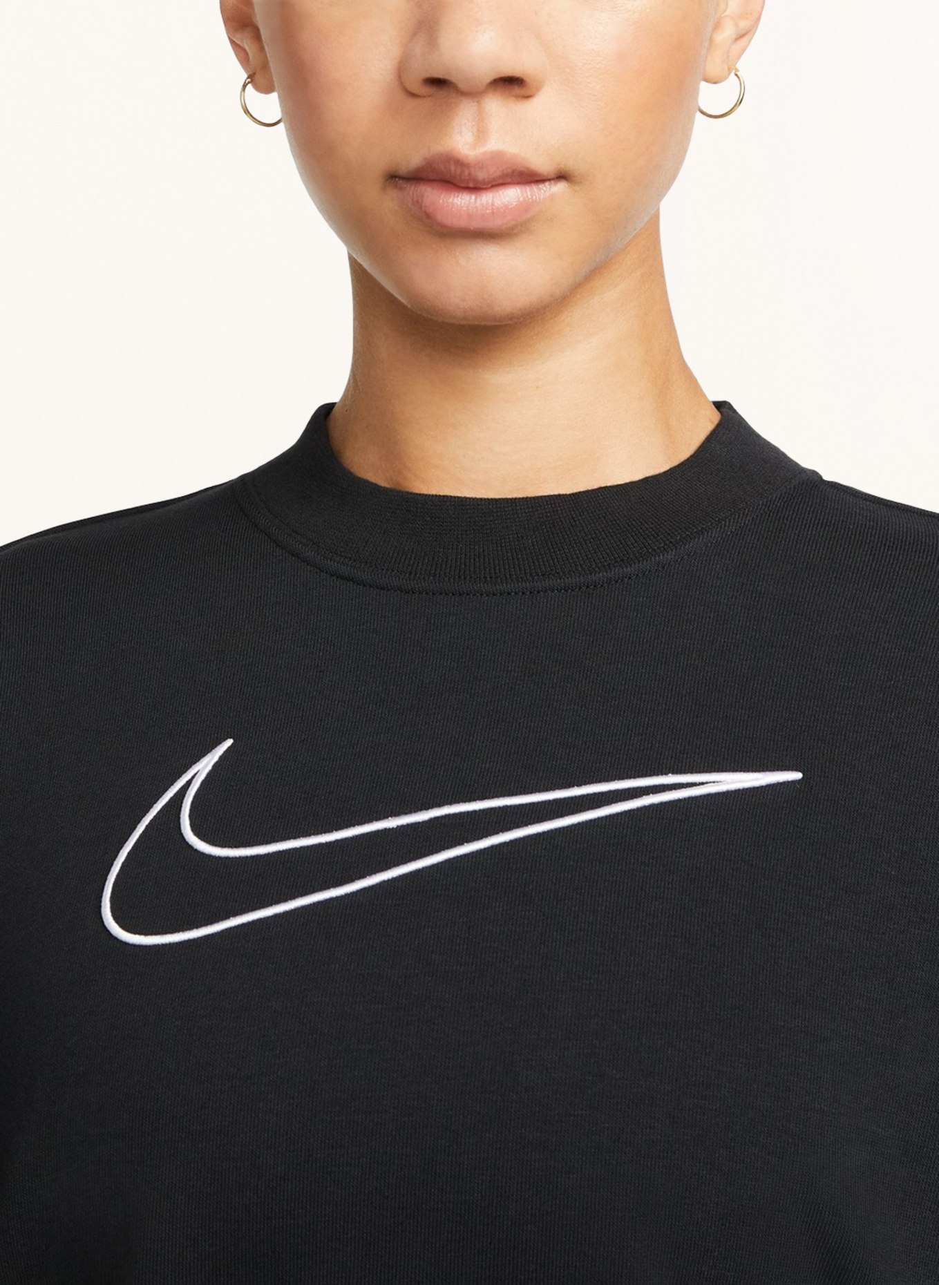Nike Sweatshirt DRI-FIT GET FIT, Farbe: SCHWARZ (Bild 4)