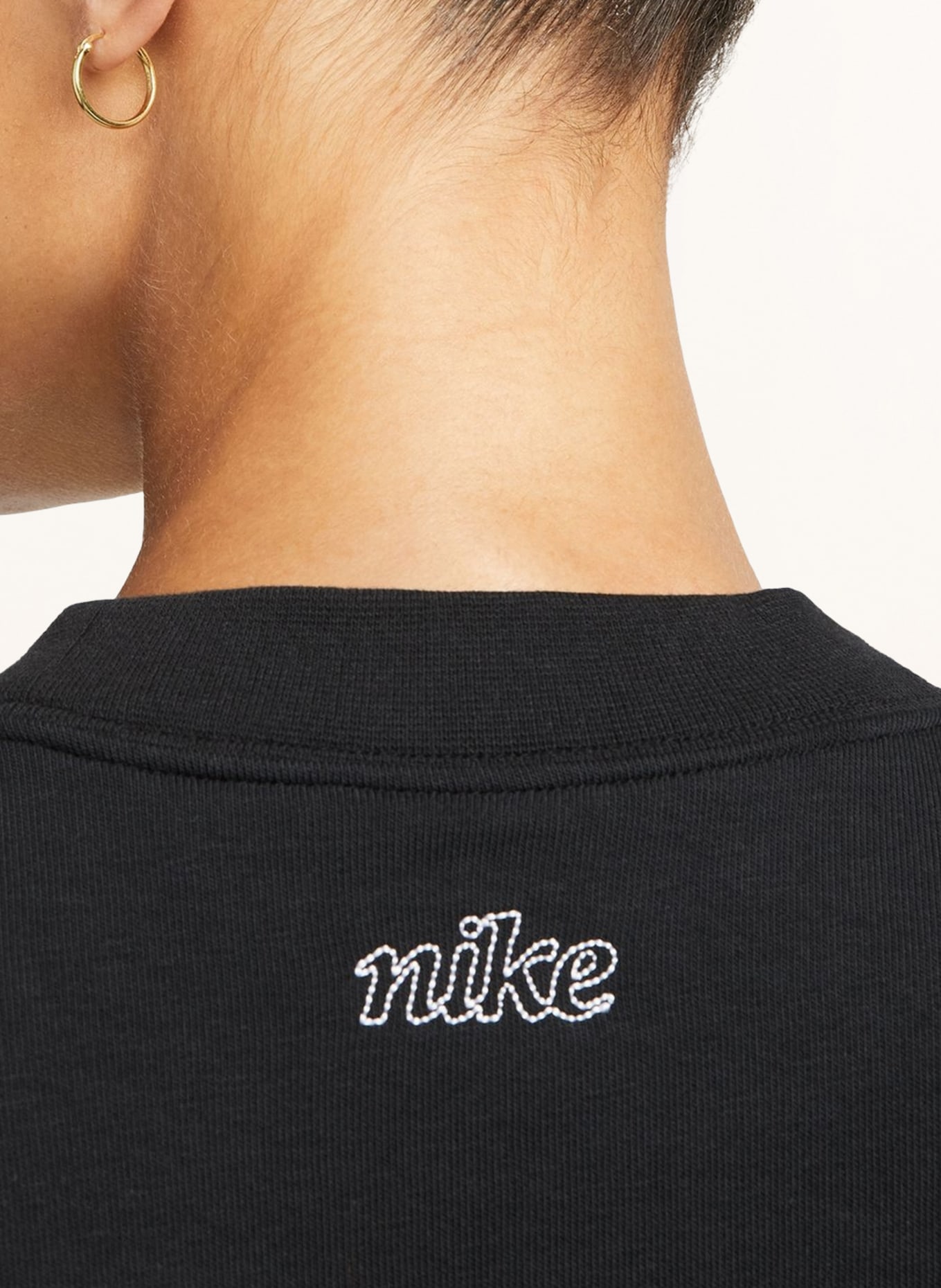 Nike Sweatshirt DRI-FIT GET FIT, Farbe: SCHWARZ (Bild 5)
