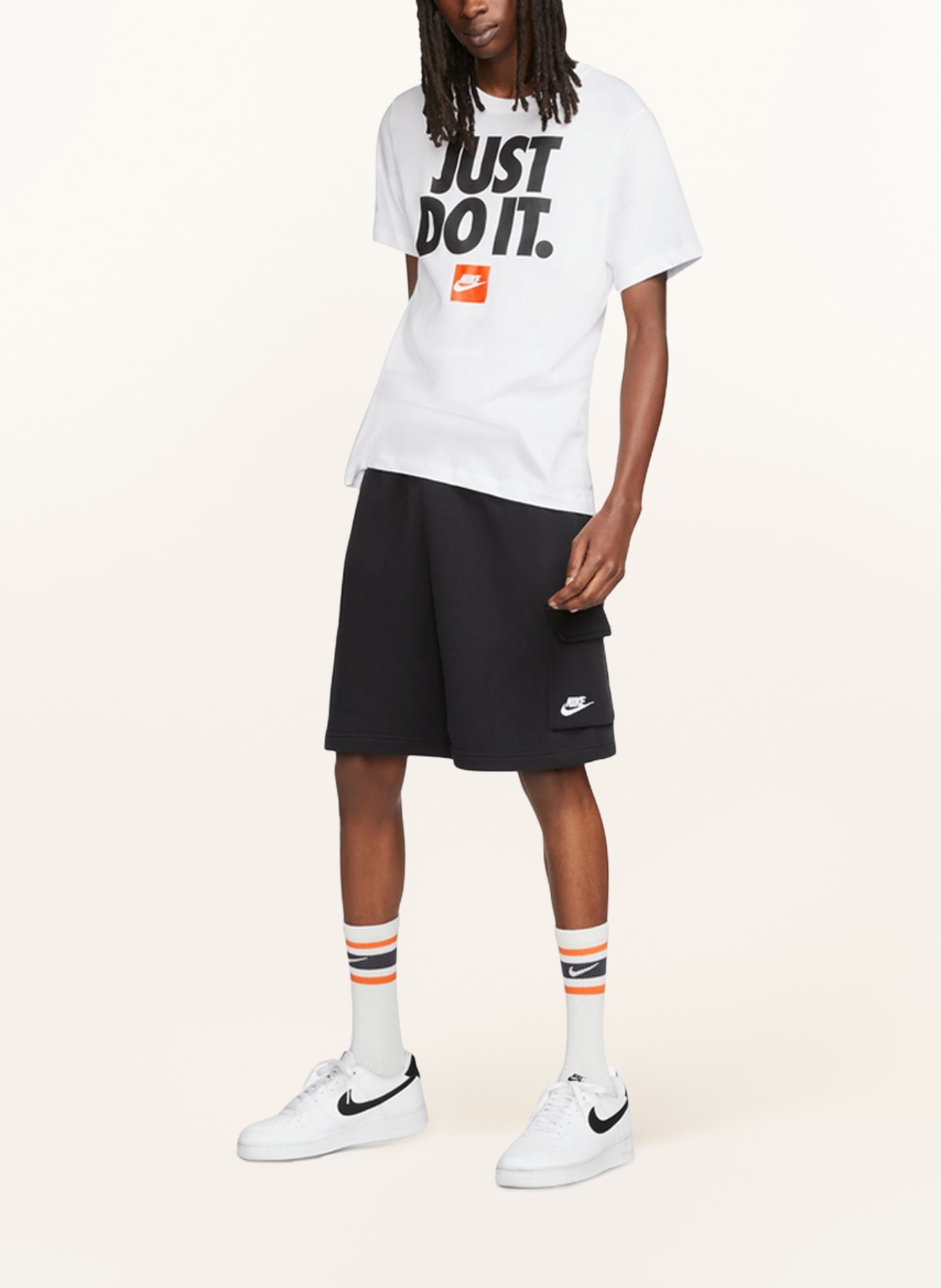 Nike T-shirt, Kolor: BIAŁY (Obrazek 2)