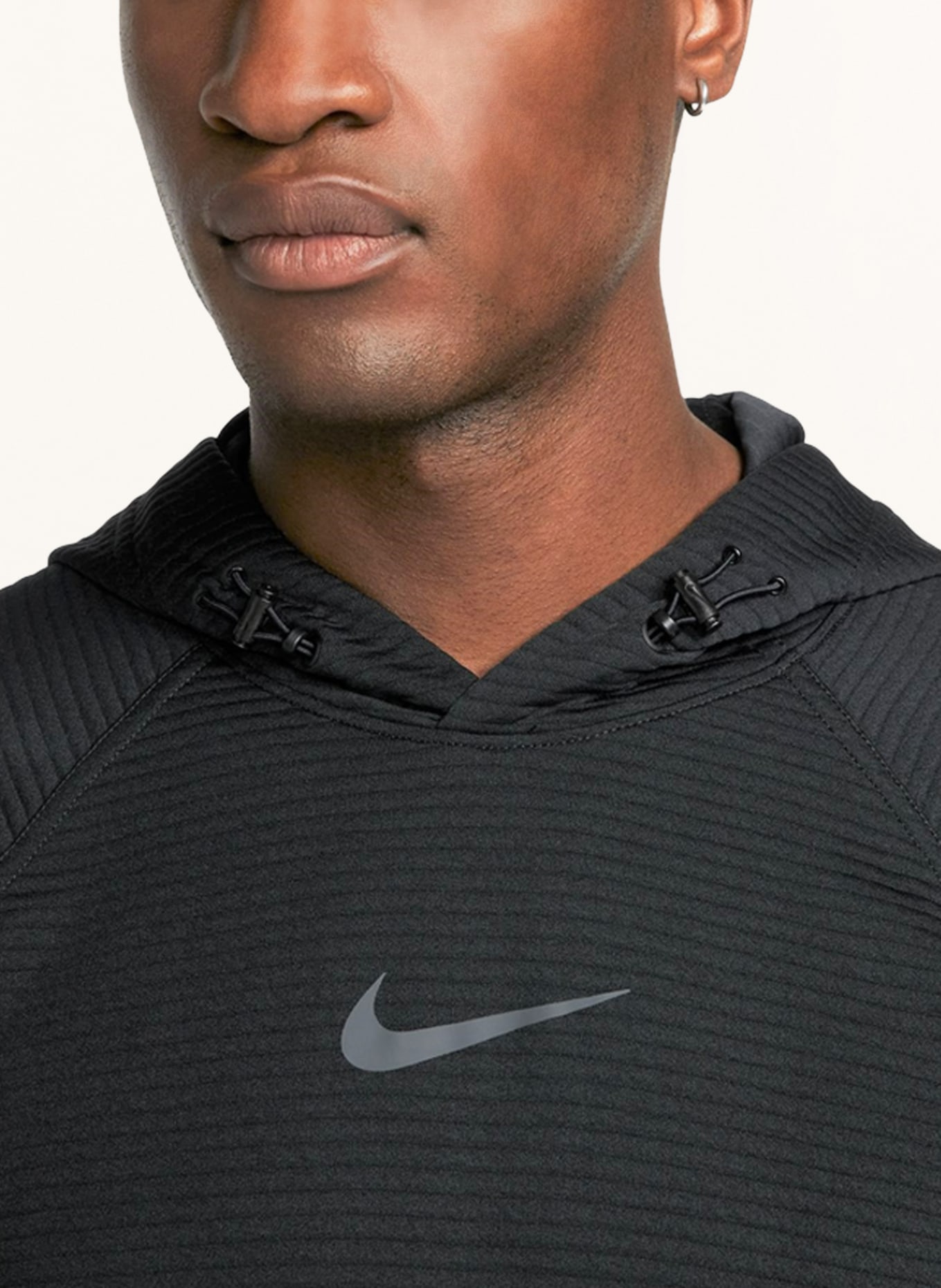Nike Hoodie PRO, Farbe: SCHWARZ (Bild 4)